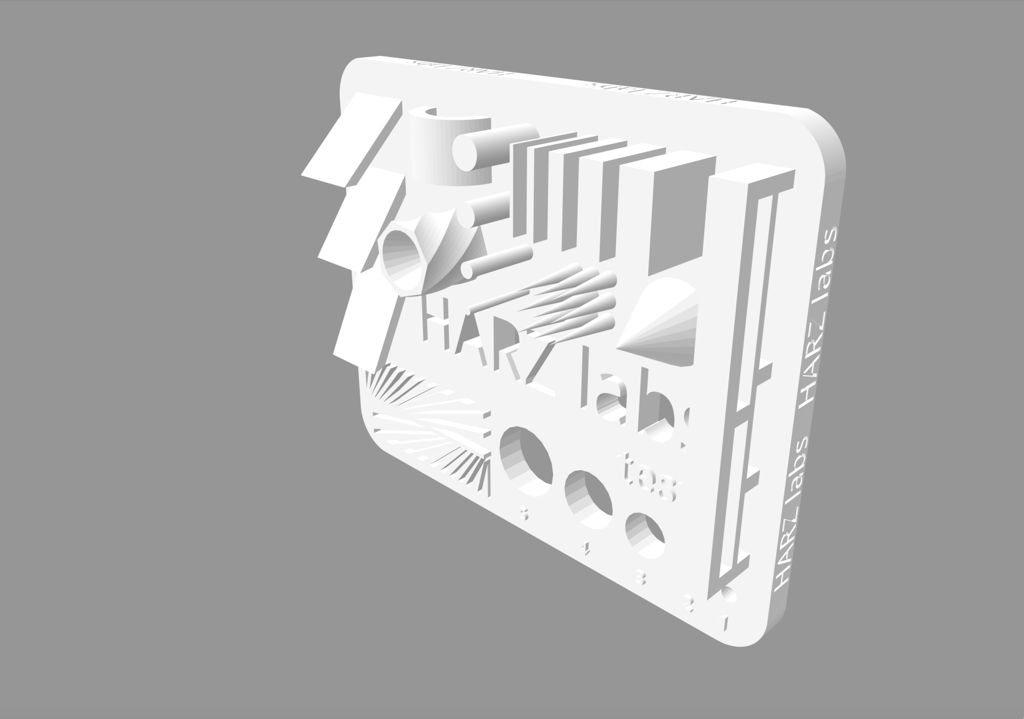 Harz Labs test modeli (Plastik Aparattır!!!)