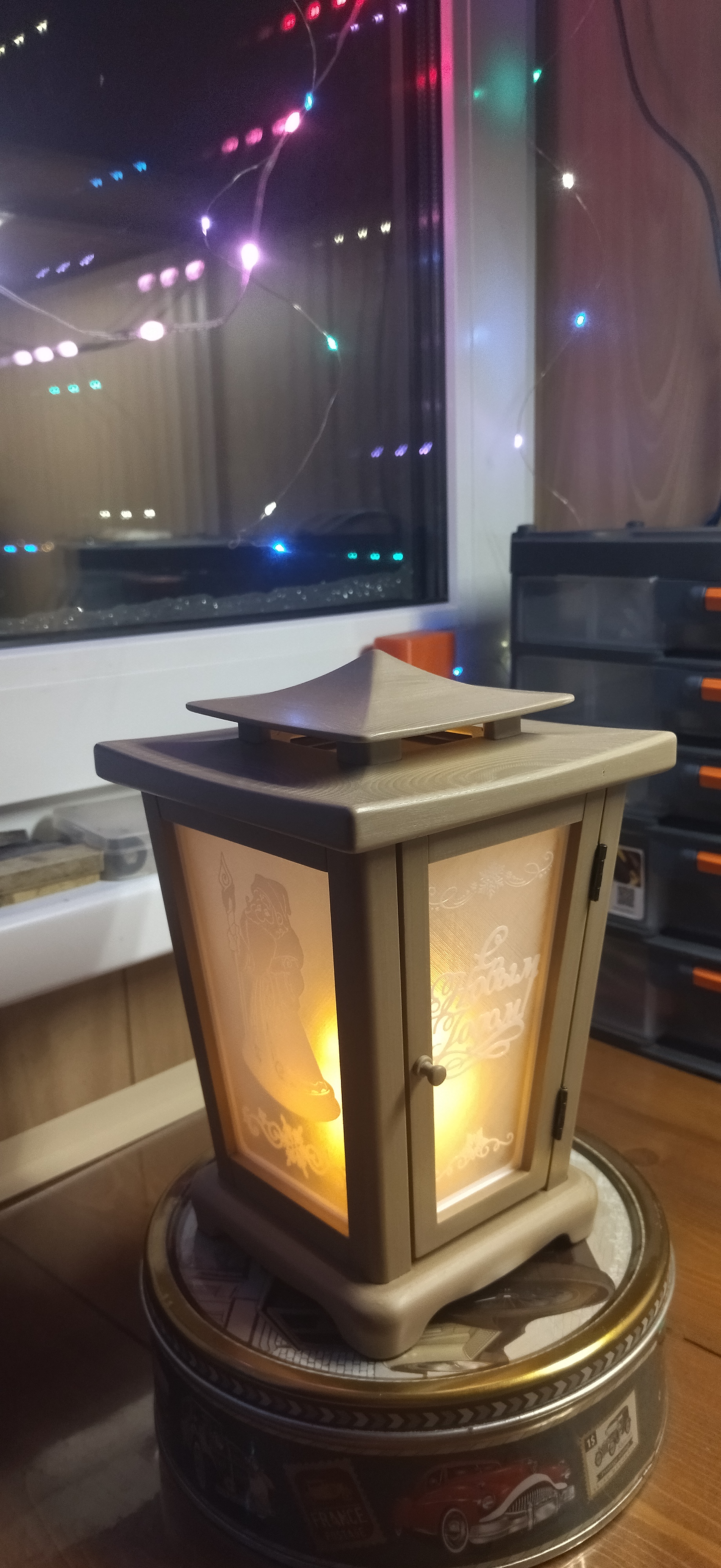 LED mumlar için yılbaşı feneri 2024 (Plastik Aparattır!!!)