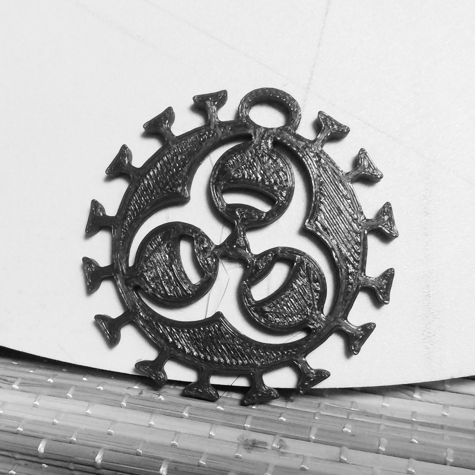 Anahtarlık "Biohazard" olarak belirtildi. (Plastik Aparattır!!!)