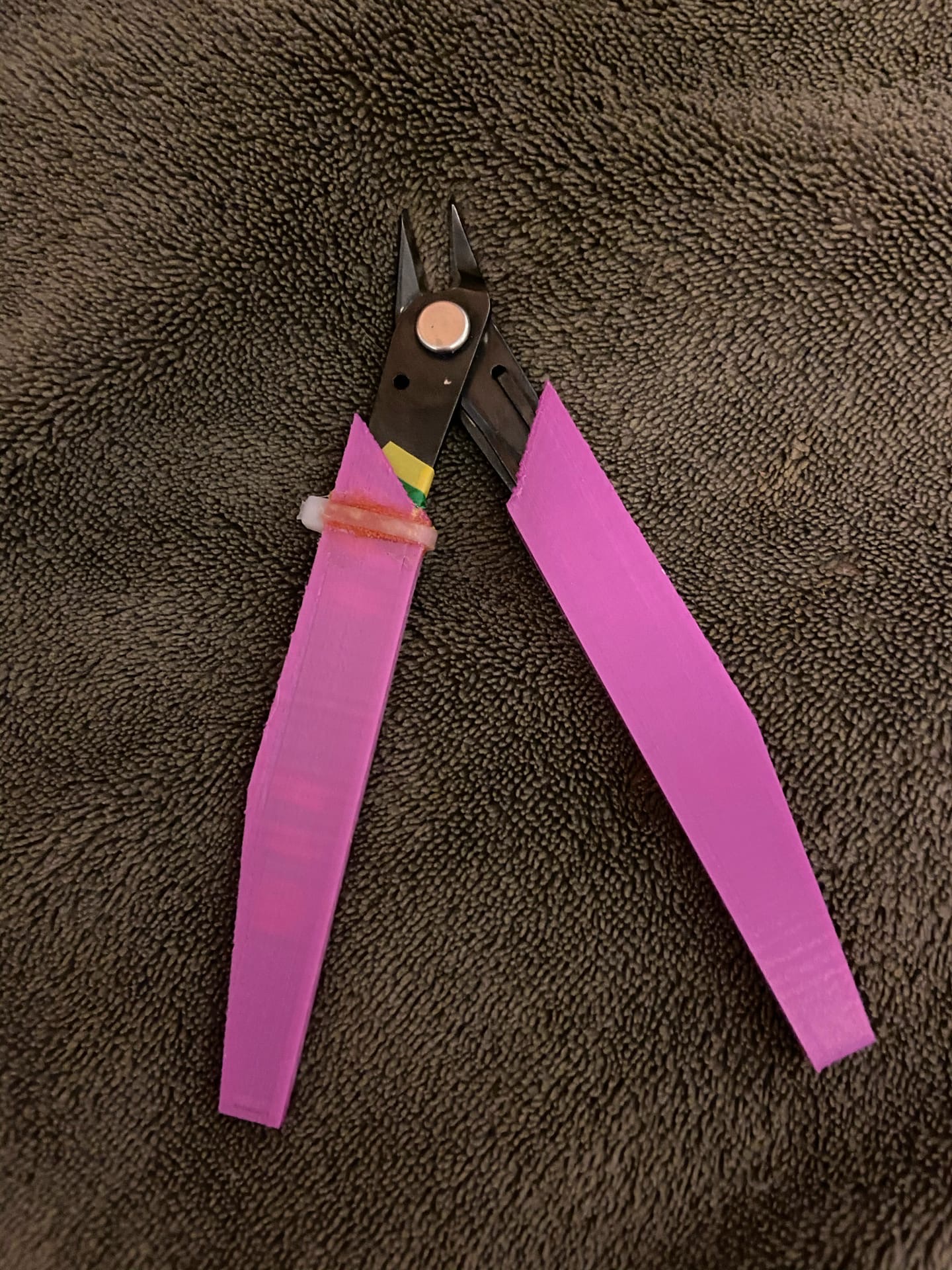 Anet A6 kitinden ve diğerlerinden iskeletlerin kulpları. (Plastik Aparattır!!!)