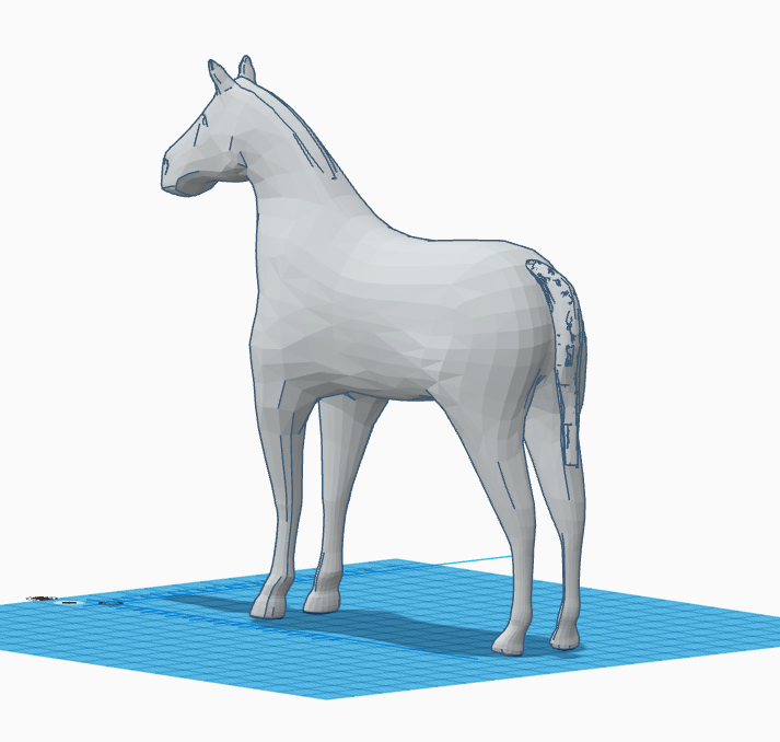 Heykel atı (orta çokgen model) (Plastik Aparattır!!!)