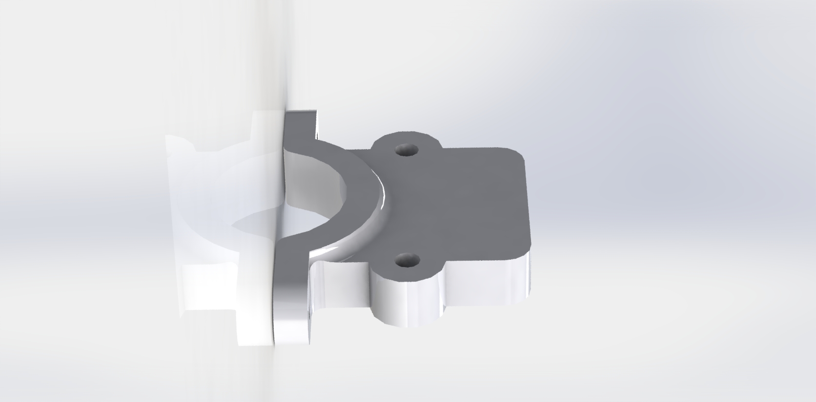 3d модель Крепление акселерометра adxl345 к радиатору E3D v5 для 3d ...