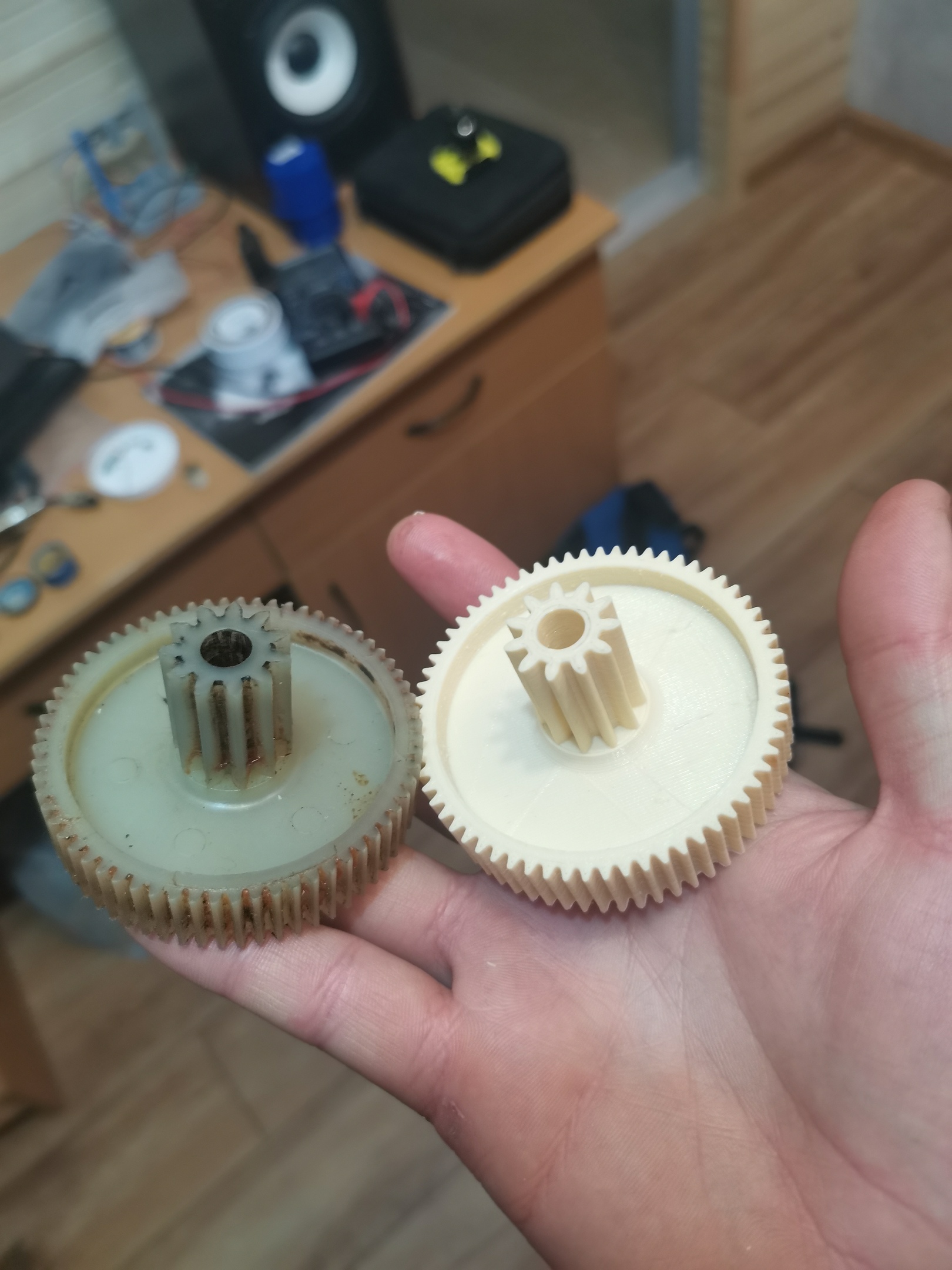 Bir et öğütücü asistanı için dişli KEM-36 (Plastik Aparattır!!!)