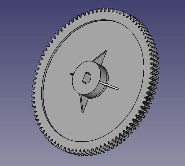 Centrec Chopper için dişli ST-1390 (Plastik Aparattır!!!)