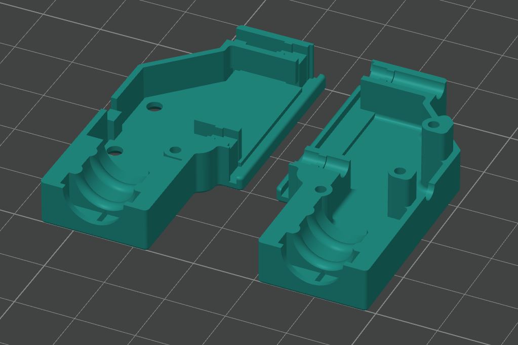 Açılı D-sub konnektörü için muhafaza (Plastik Aparattır!!!)