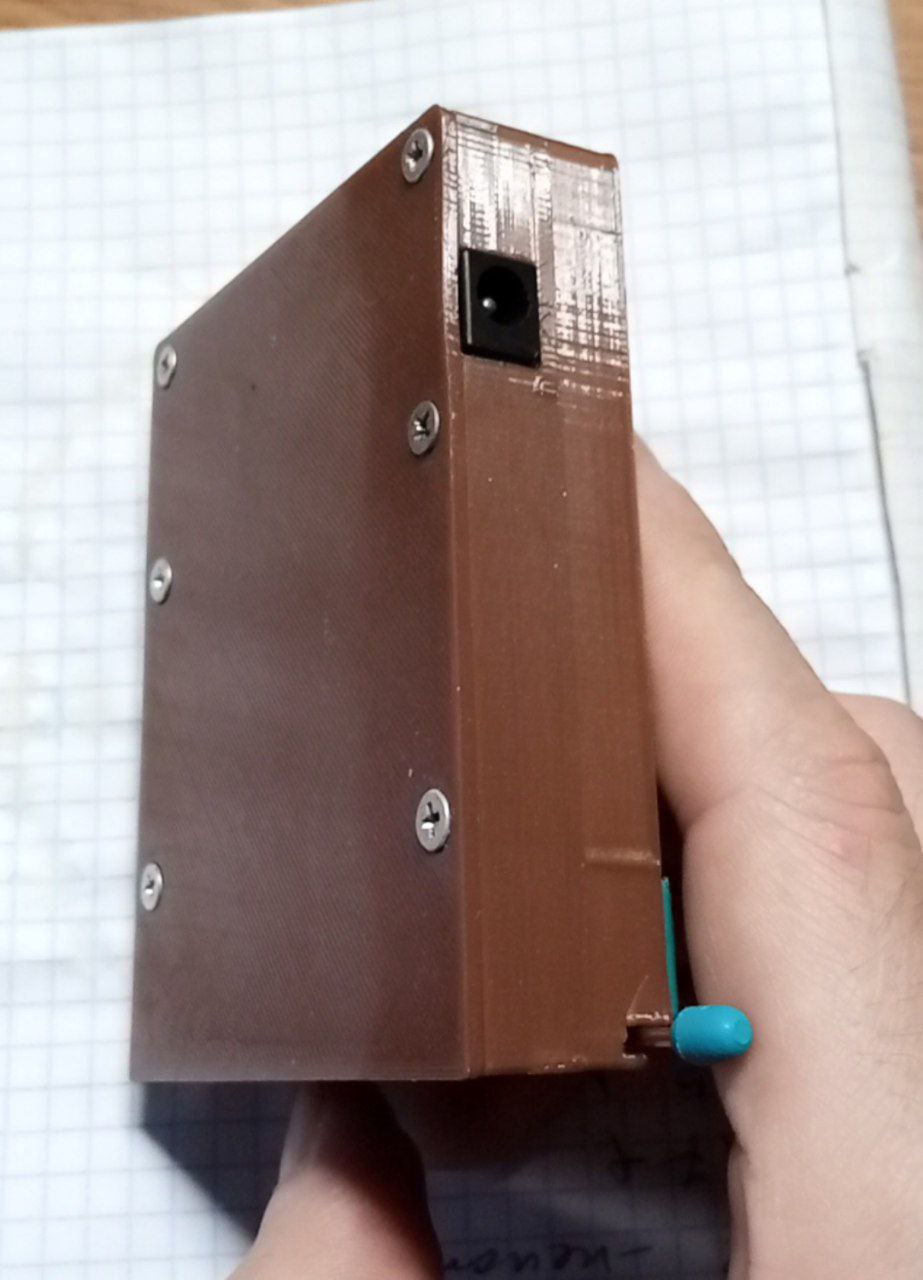 Transistör test cihazı muhafazası ESR-T4 (Plastik Aparattır!!!)