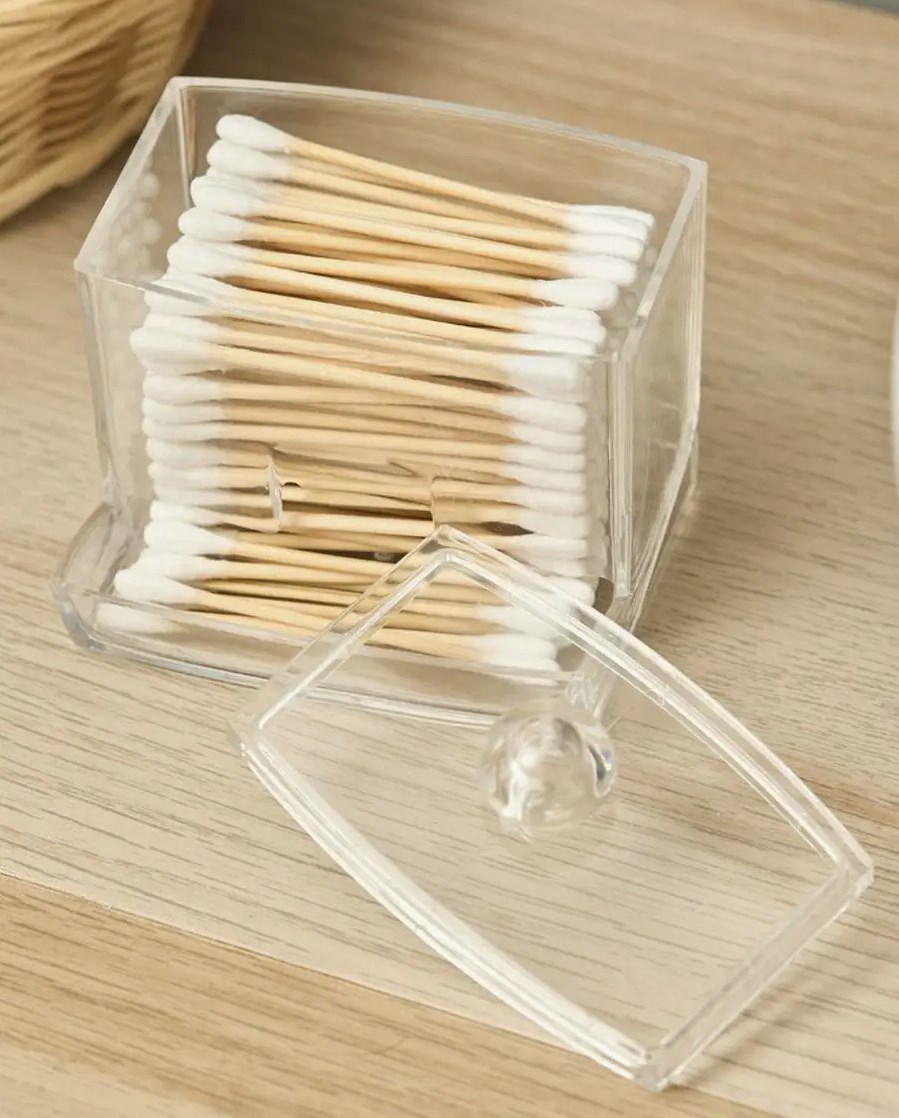 Pamuk çubukları için memnunör (Plastik Aparattır!!!)