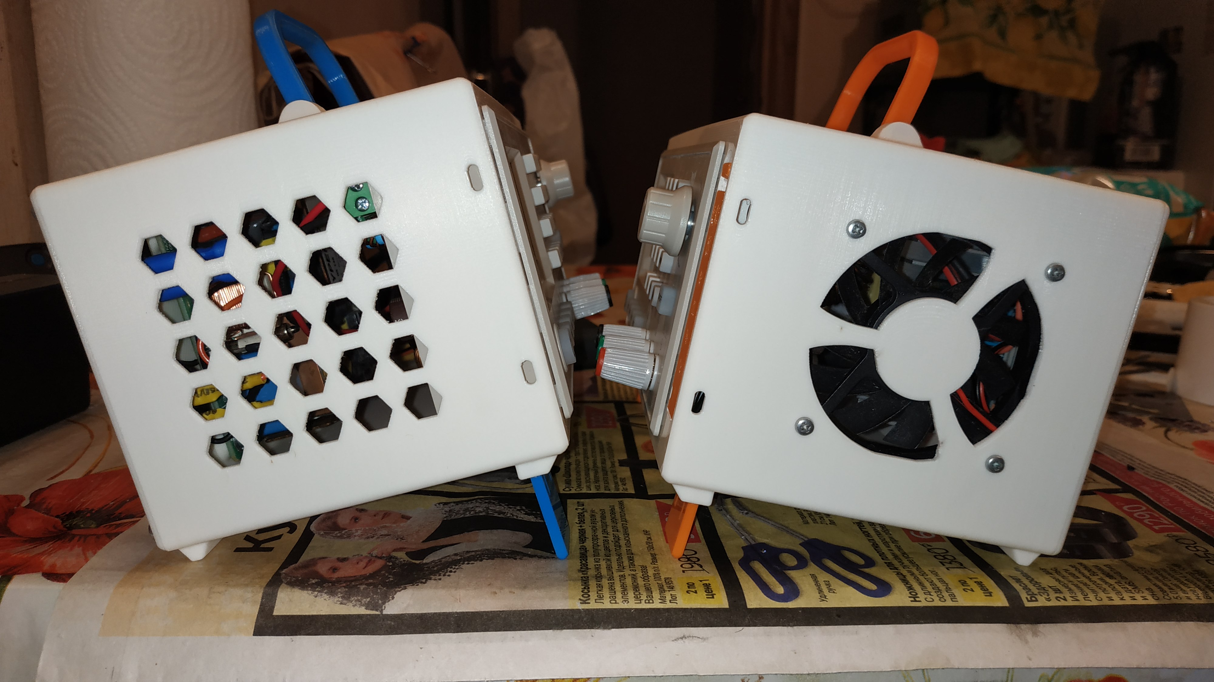 3d модель Компактный корпус для панели БП серии RD60XX для