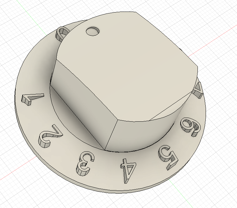 3d модель Ручка для электроплиты Gorenje EC 52303 для 3d принтера ...