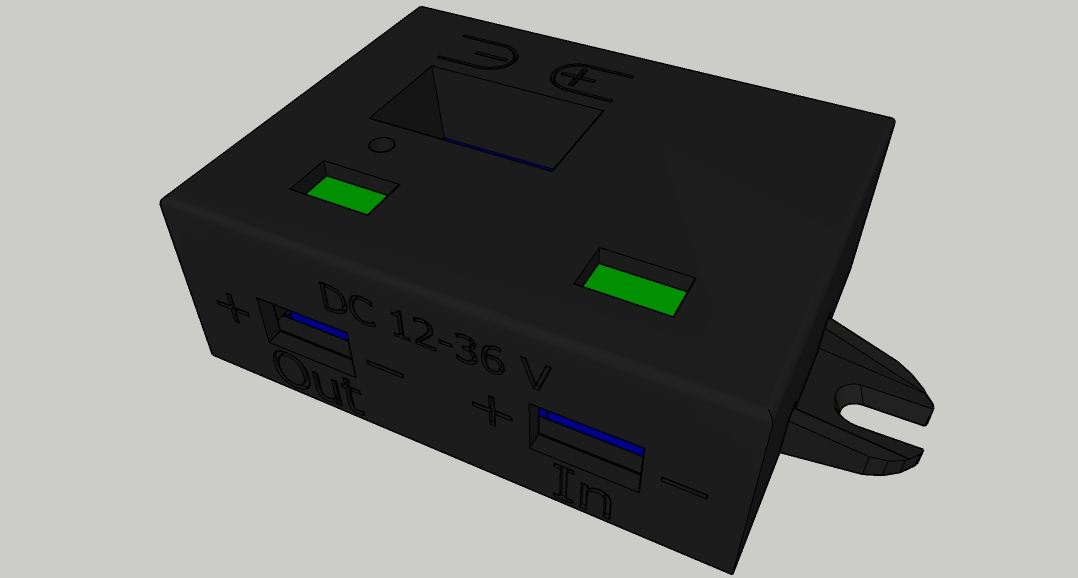 XH-M609'un reddedilmesinden koruma modülünün gövdesi (Plastik Aparattır!!!)