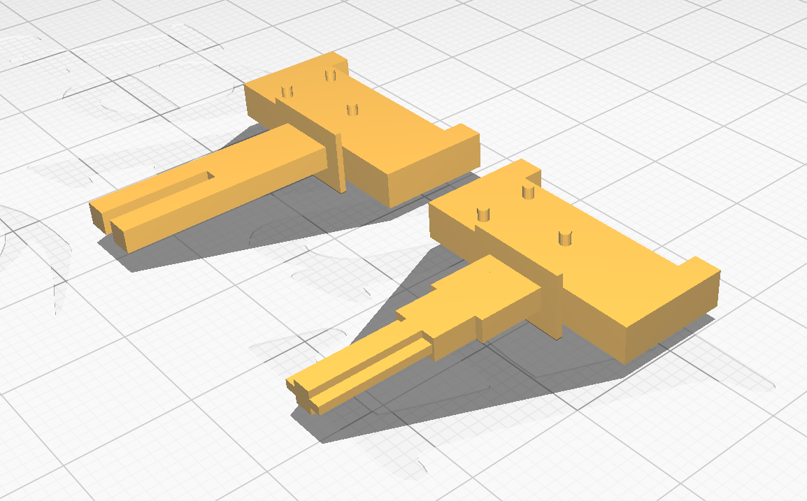 3d модель Ползунок резистора сп3-23 (2 варианта) для 3d принтера ...