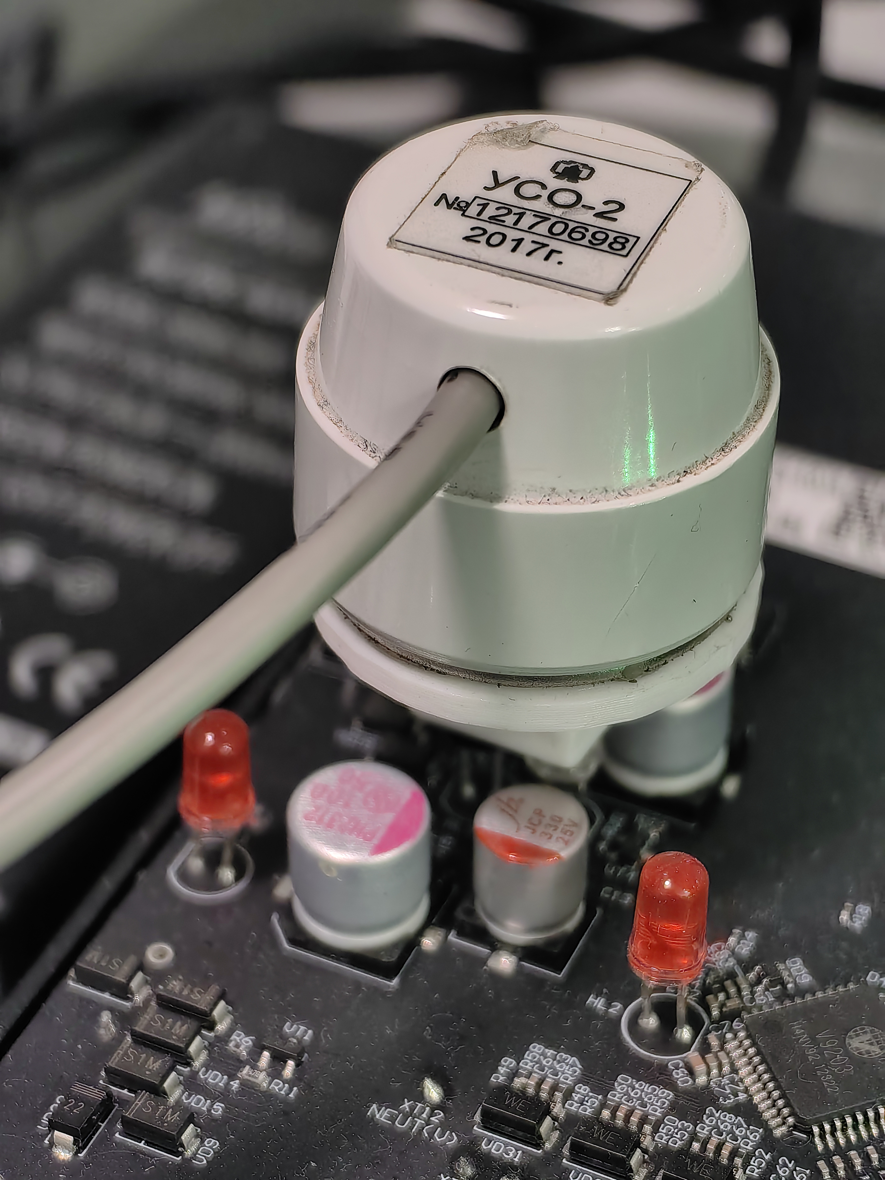 OSO-2 optik konjugasyon cihazını bağlamak için cihazın IR adanmışlığı üzerine nozul (Plastik Aparattır!!!)