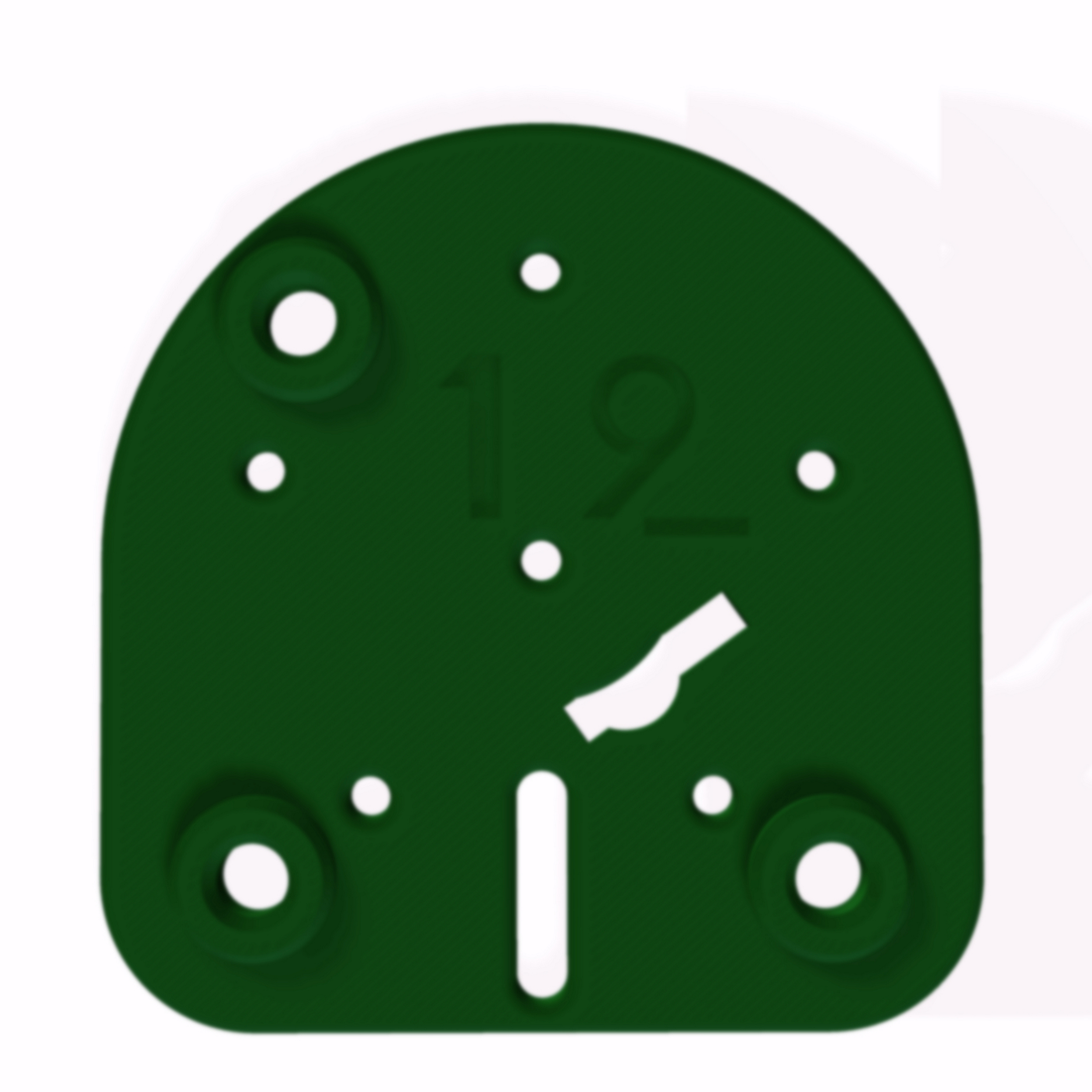 19 mm harici çaplı bir yatak için bir şablon. (Plastik Aparattır!!!)