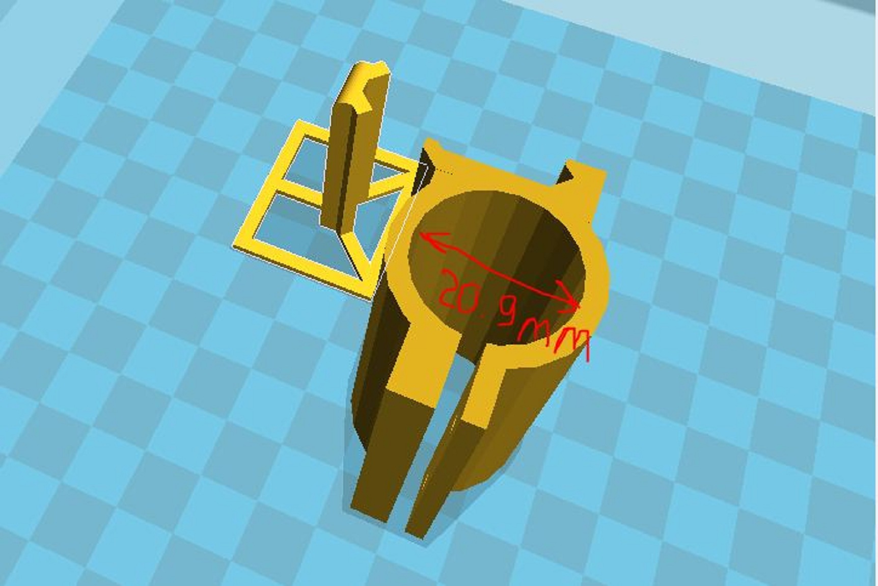 Bir lazer işaretçisinin sabitlenmesi (Plastik Aparattır!!!)