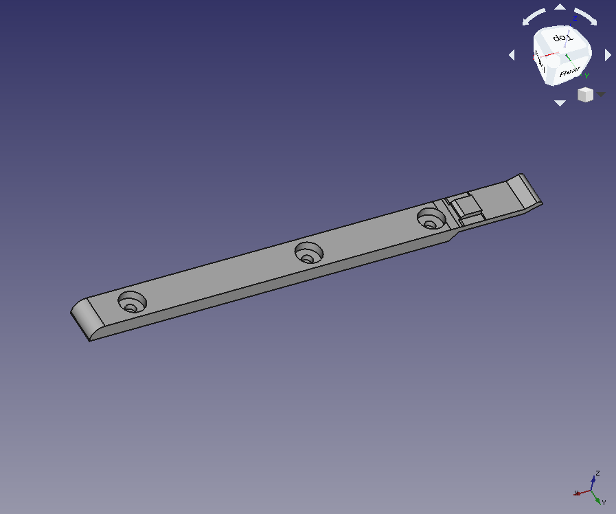 3d модель Салазки для жесткого диска 3,5" в корпус Gigabyte 3D Mercury ...