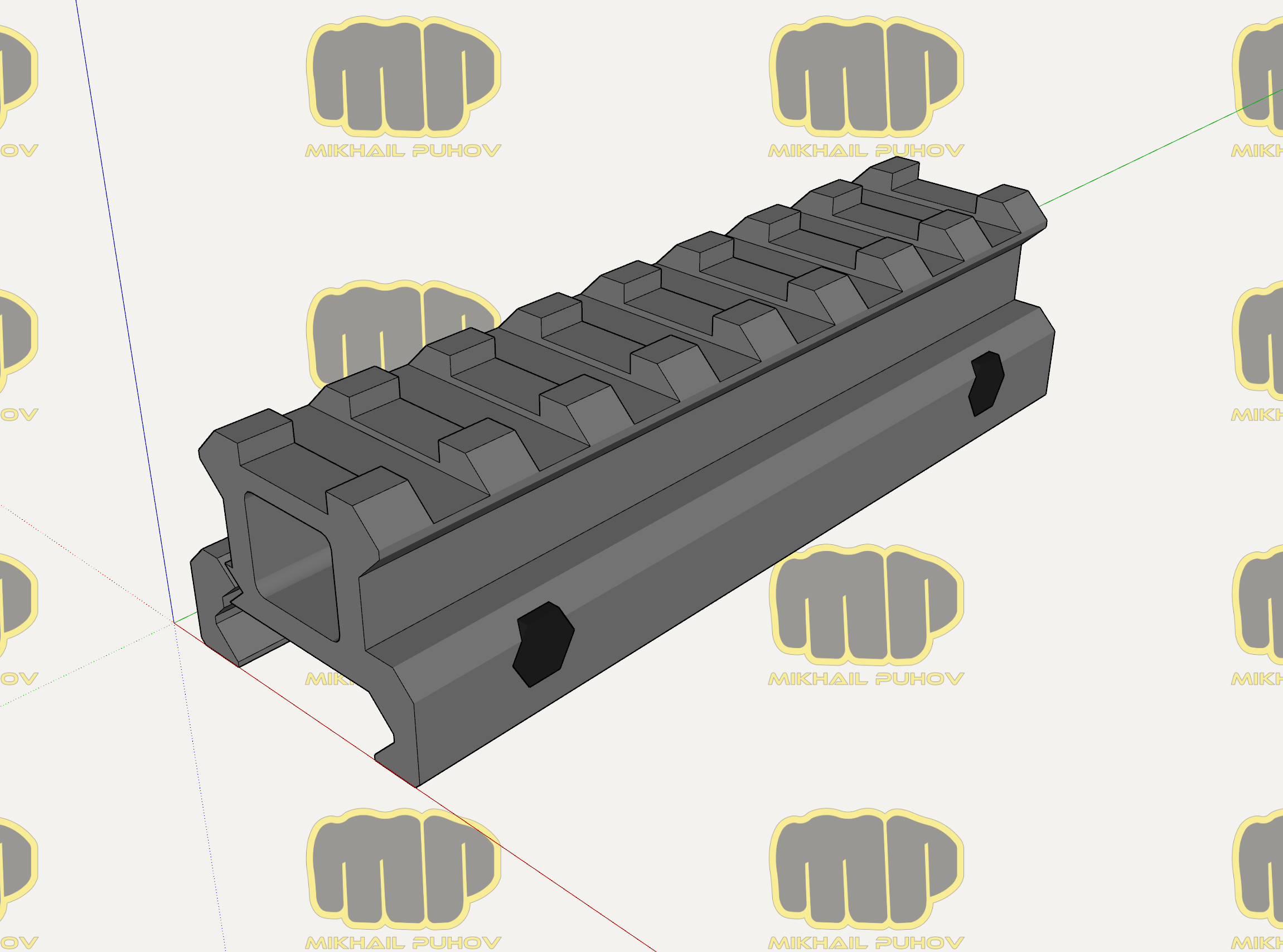 Yükseltme Veeber 015 Weaver - 15mm (Plastik Aparattır!!!)