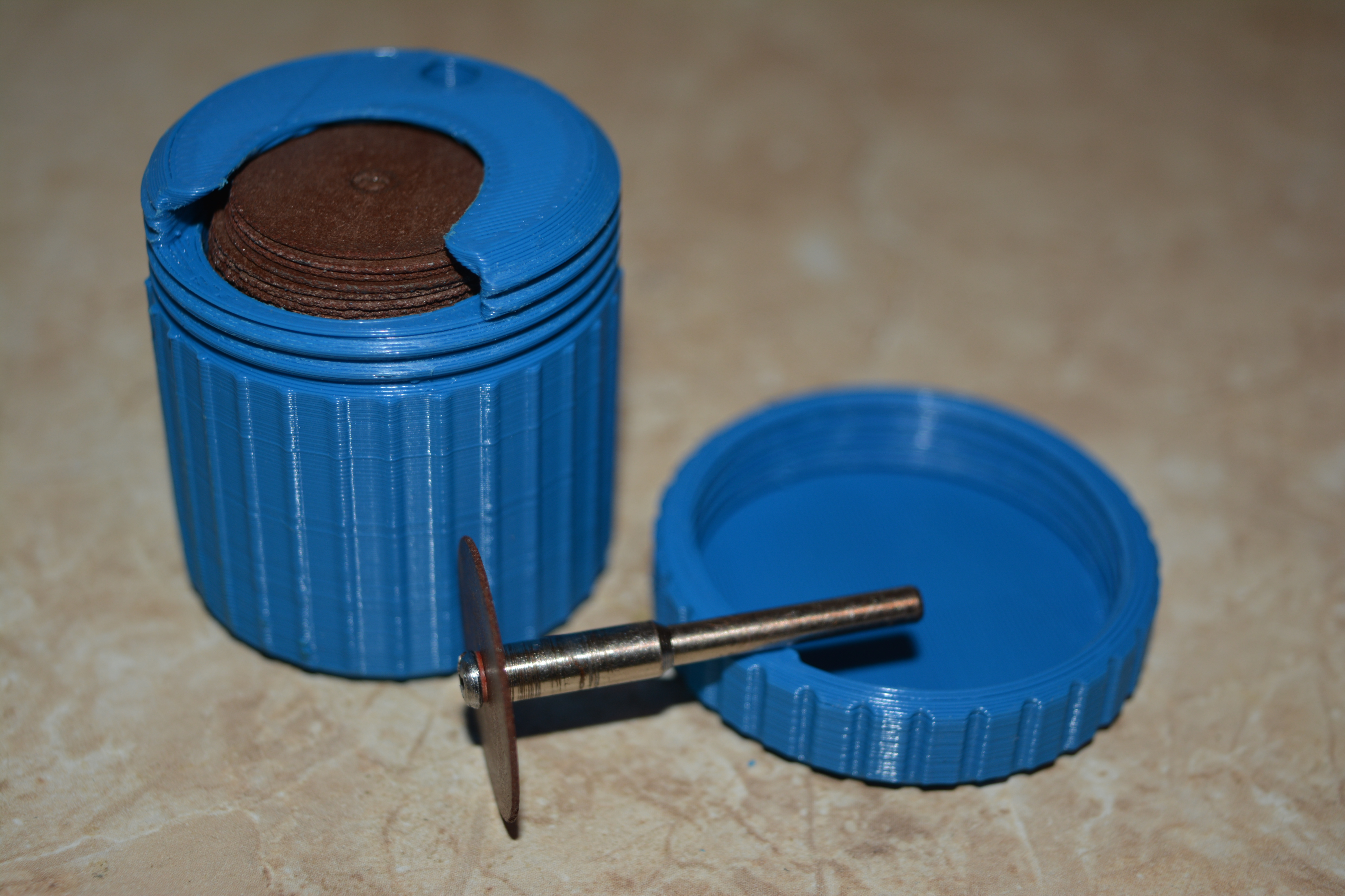 25 mm ince diskler için boks (Plastik Aparattır!!!)