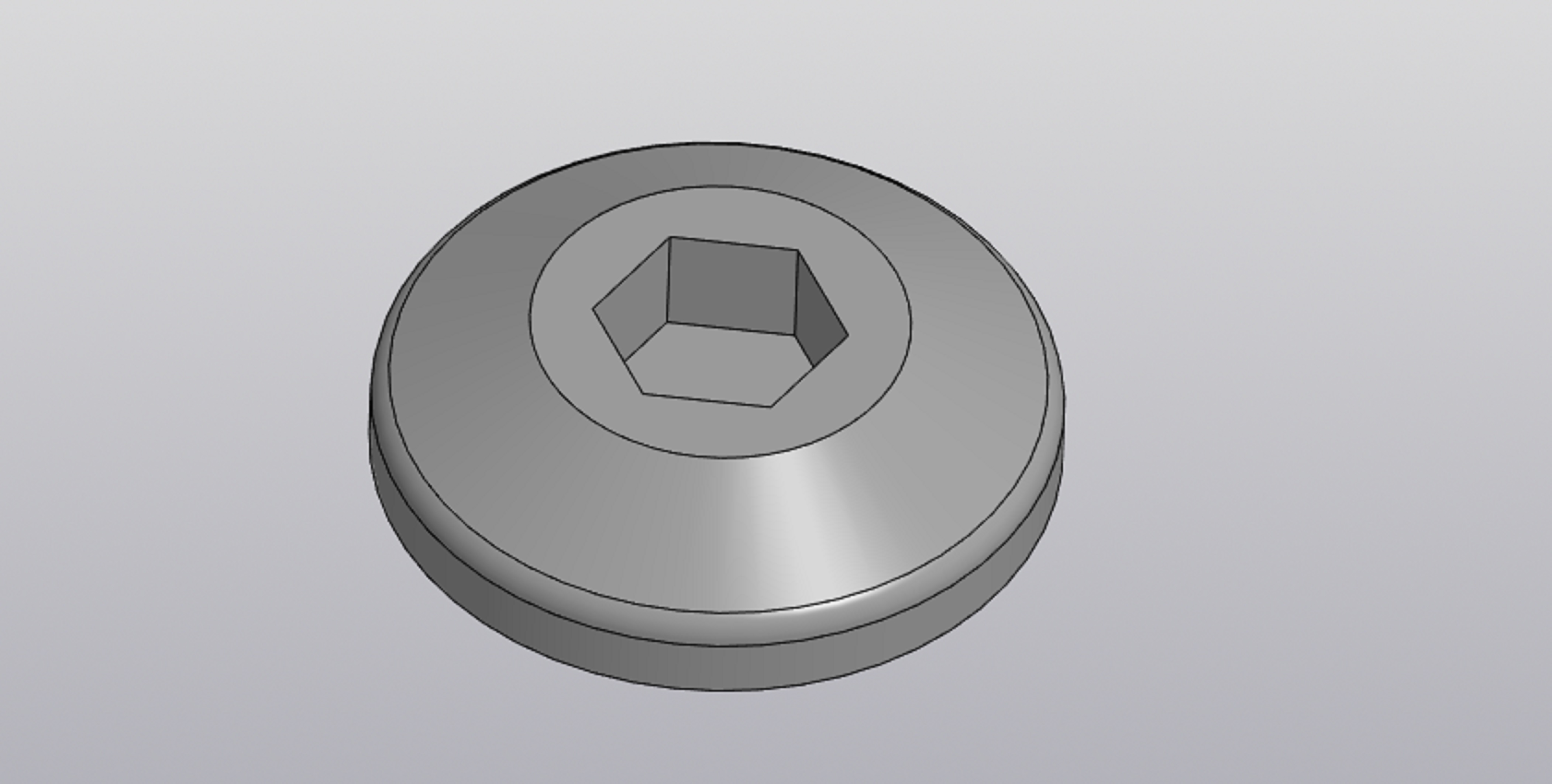 13 numaralı cıvata için dekoratif fiş (tabanın altında) (Plastik Aparattır!!!)