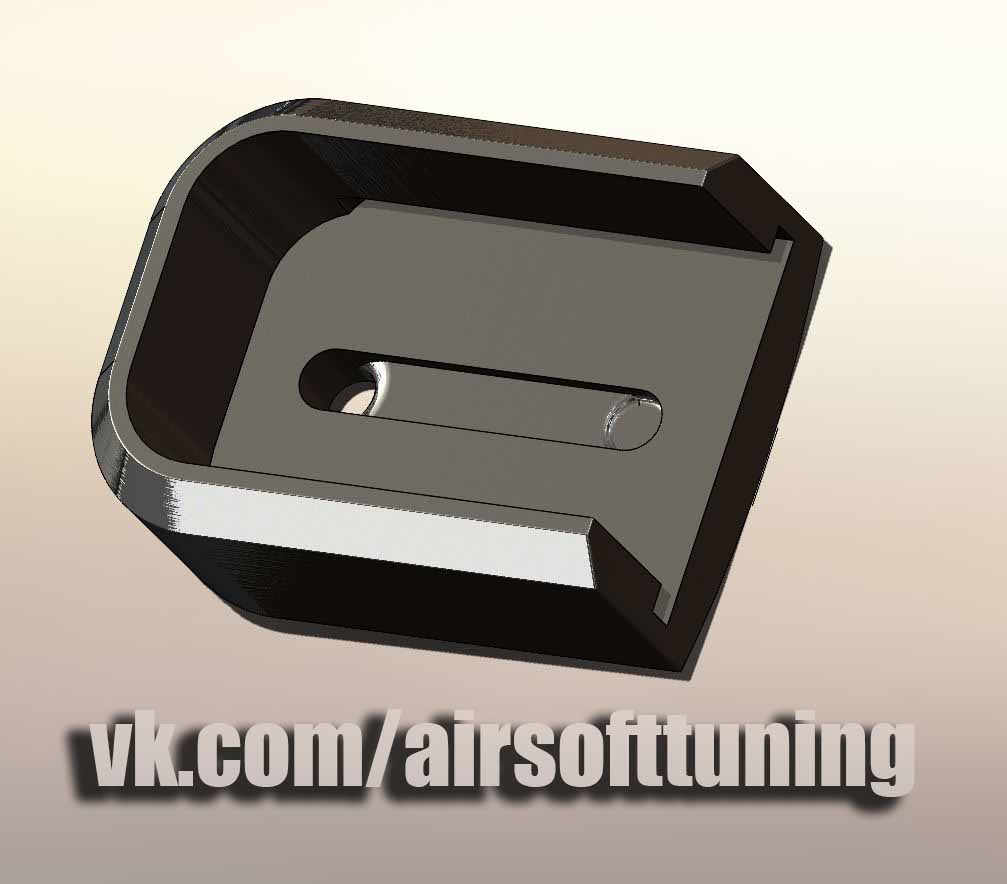 Doğu Crane mağazasının hi-capa topuğu ekstra bir delik olmadan, kayar (Plastik Aparattır!!!)