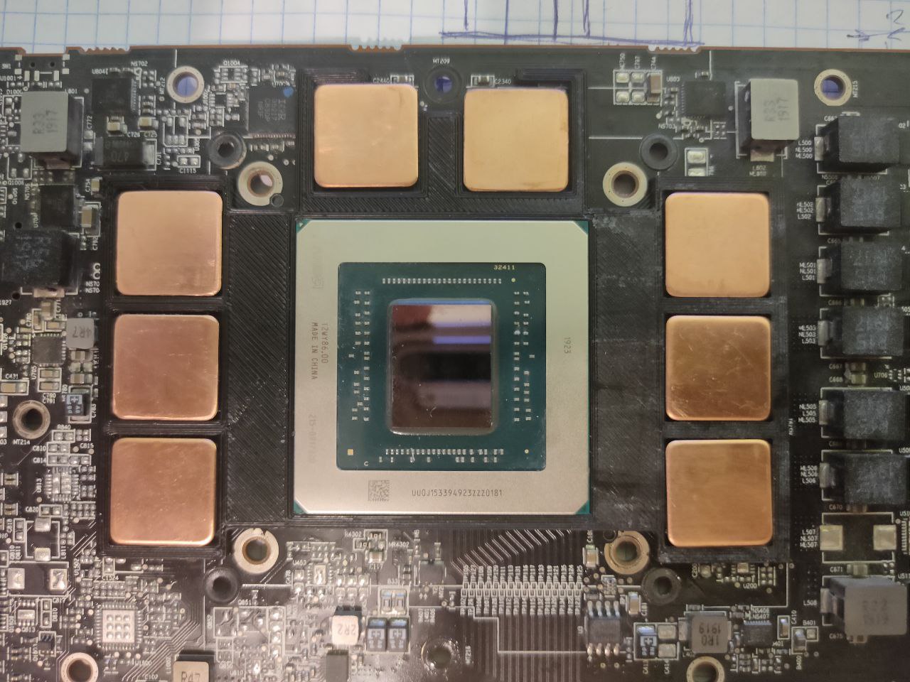 RX5700 Video Kartı Bellek (Plastik Aparattır!!!)