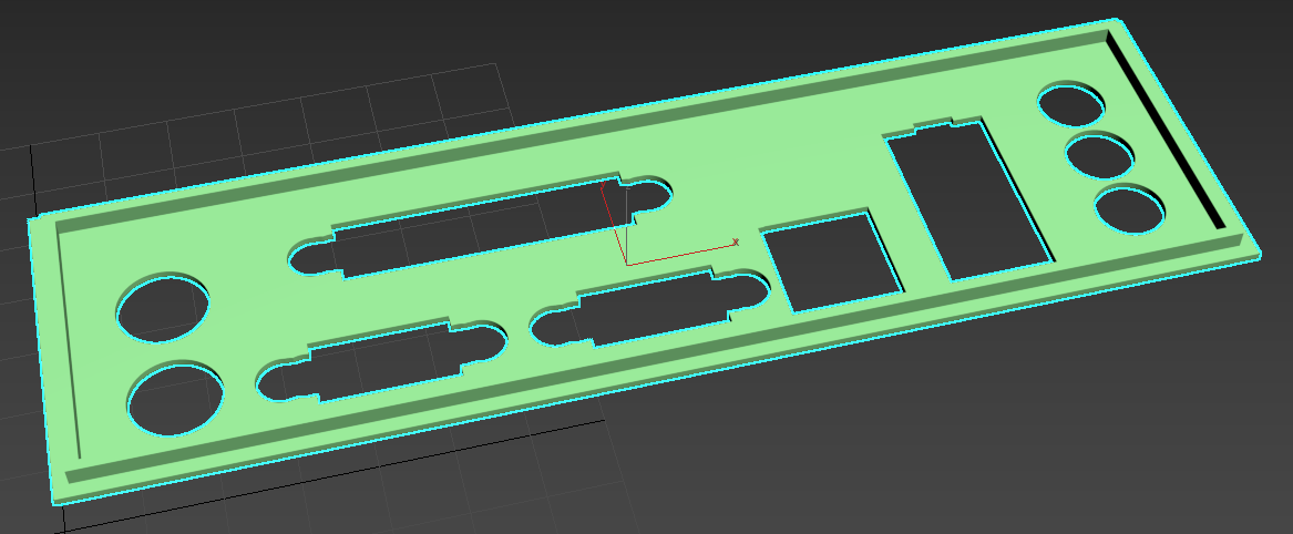 G/Ç Shield Gigabyte 945GCM-S2L (Plastik Aparattır!!!)