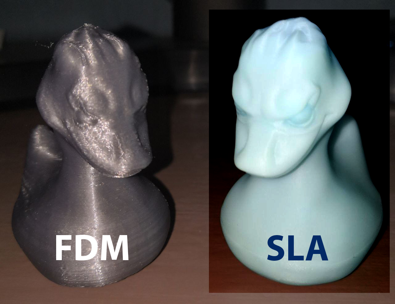 FDM ve SLA için Evil Duck (Plastik Aparattır!!!)