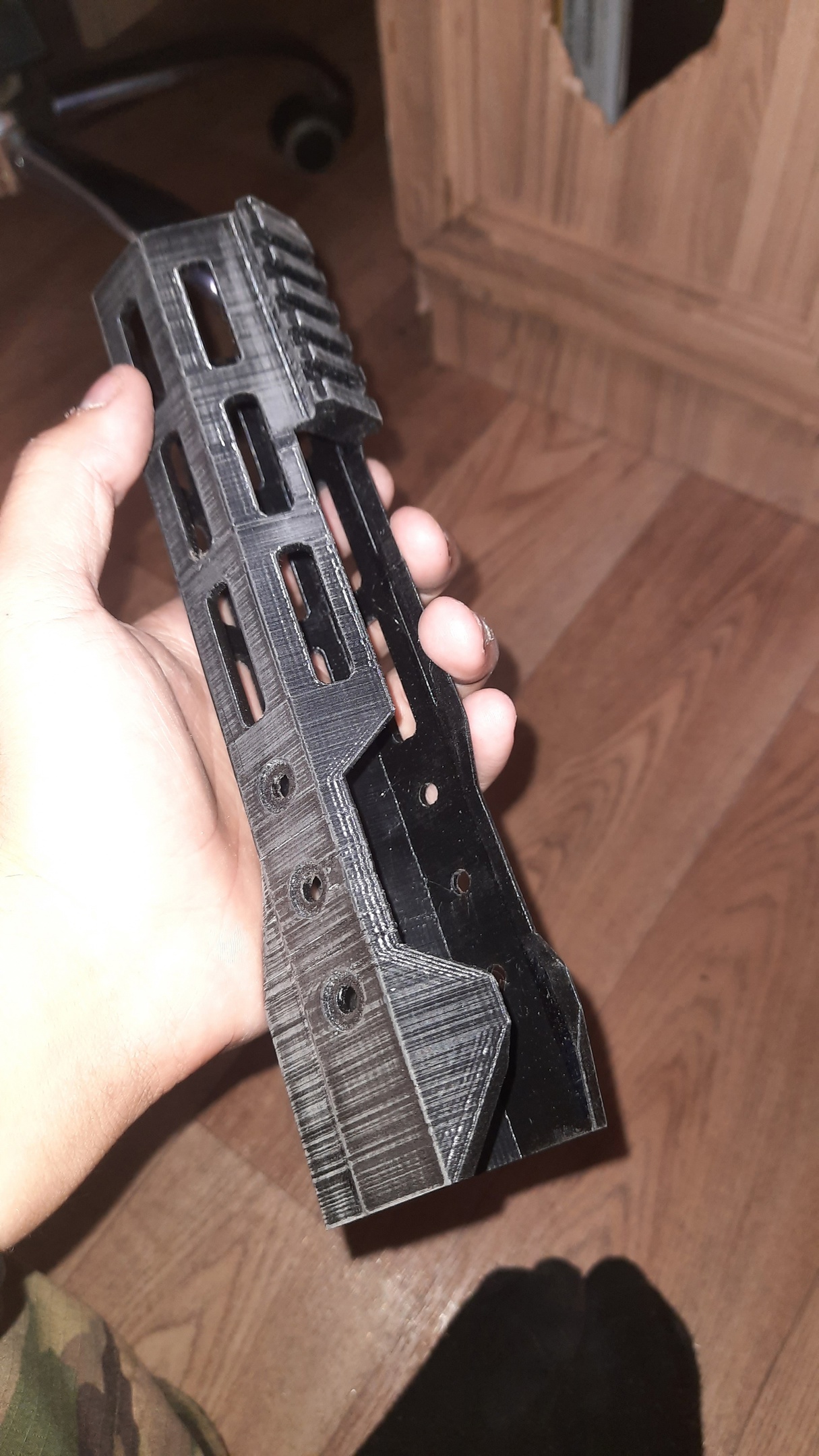 Cyma AKS-74U'da Tsevo M-Lok (Plastik Aparattır!!!)