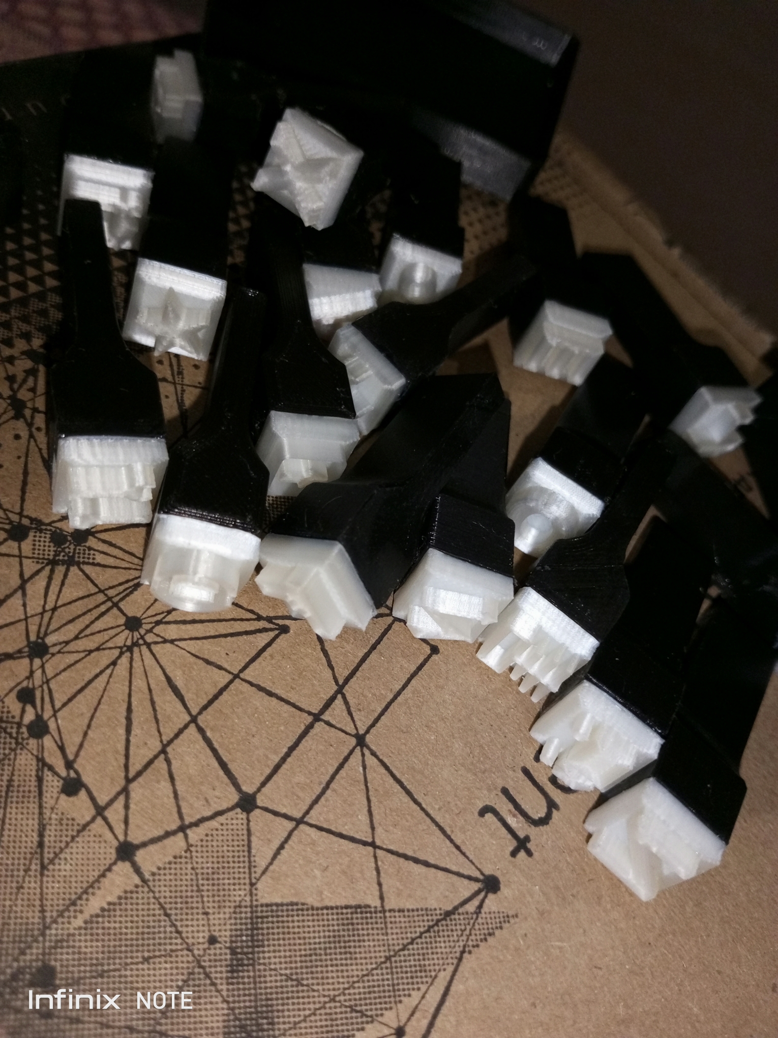 Farklı pul seti (geleneksel işaretler) (Plastik Aparattır!!!)