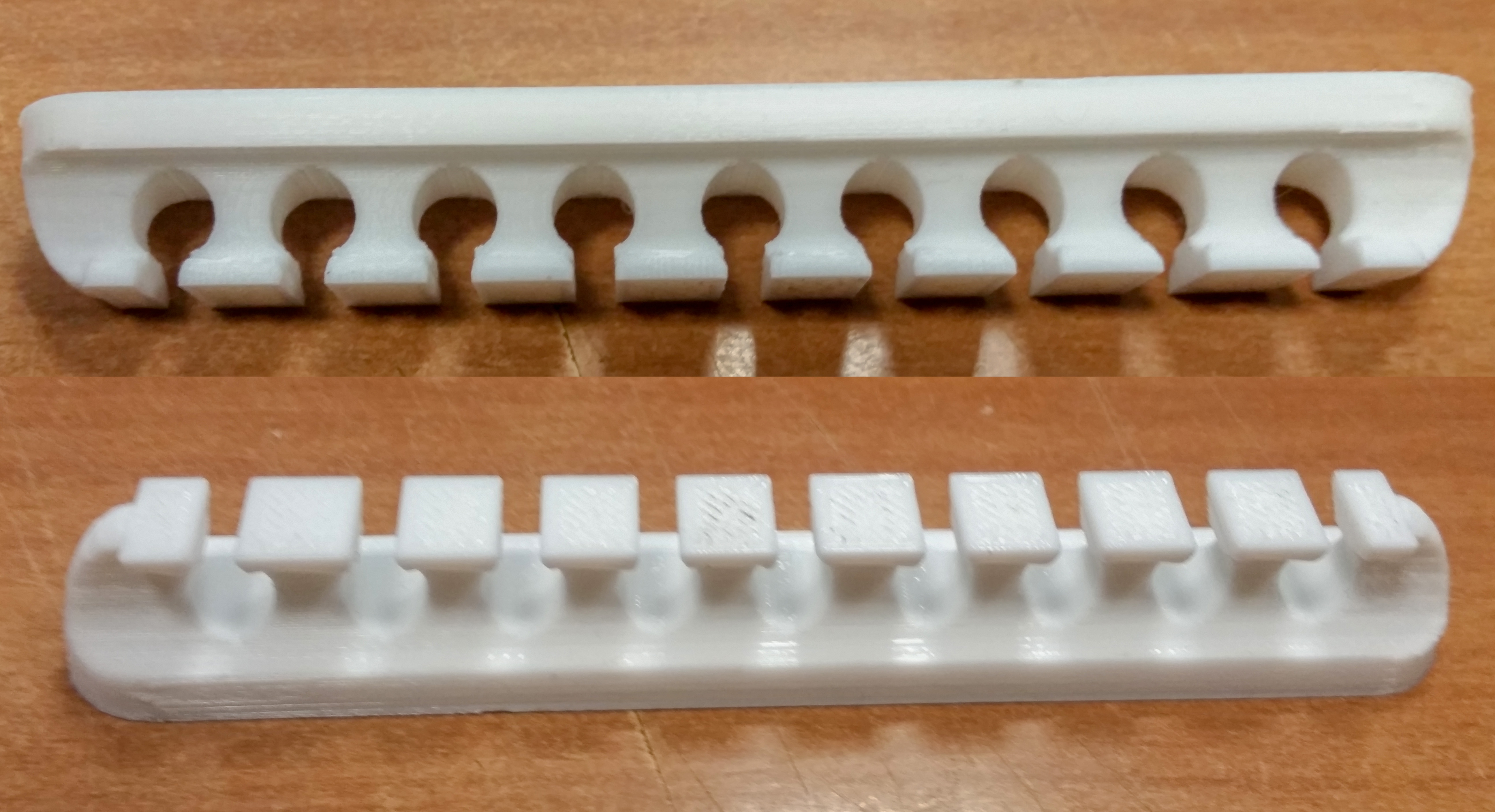 Kablo düzenleyici, büyütülmüş model (Plastik Aparattır!!!) Kablo düzenleyici, büyütülmüş model (Plastik Aparattır!!!)