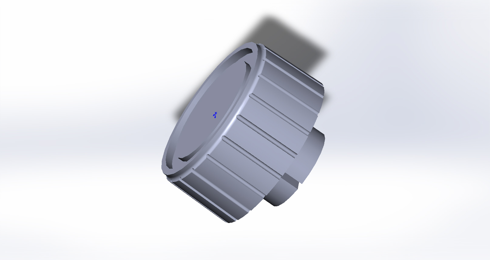 VEF-202 alıcısının hacim kontrol kolu (temra) ve 4 mm eksen için bir adaptör. (Plastik Aparattır!!!)