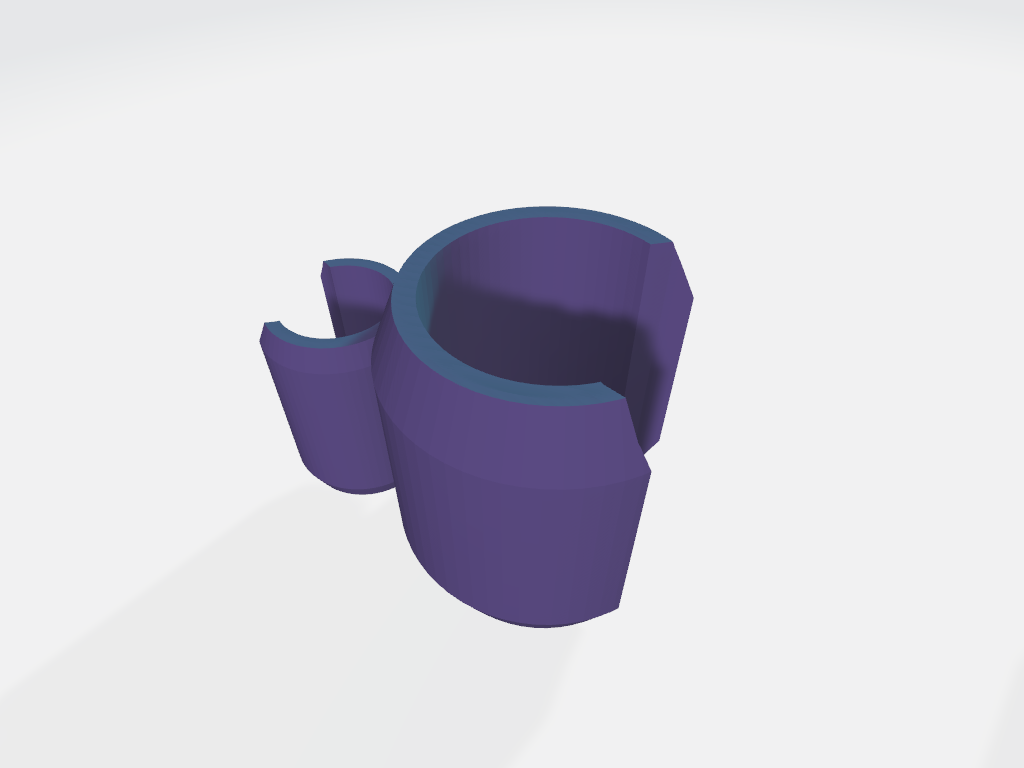 Örneğin bir teknede 20 mm tüp için kablo sabitleme (Plastik Aparattır!!!)