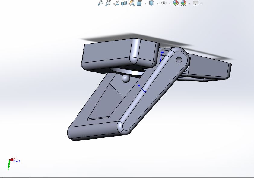 Dizüstü bilgisayar için katlanır bacaklar (Plastik Aparattır!!!)