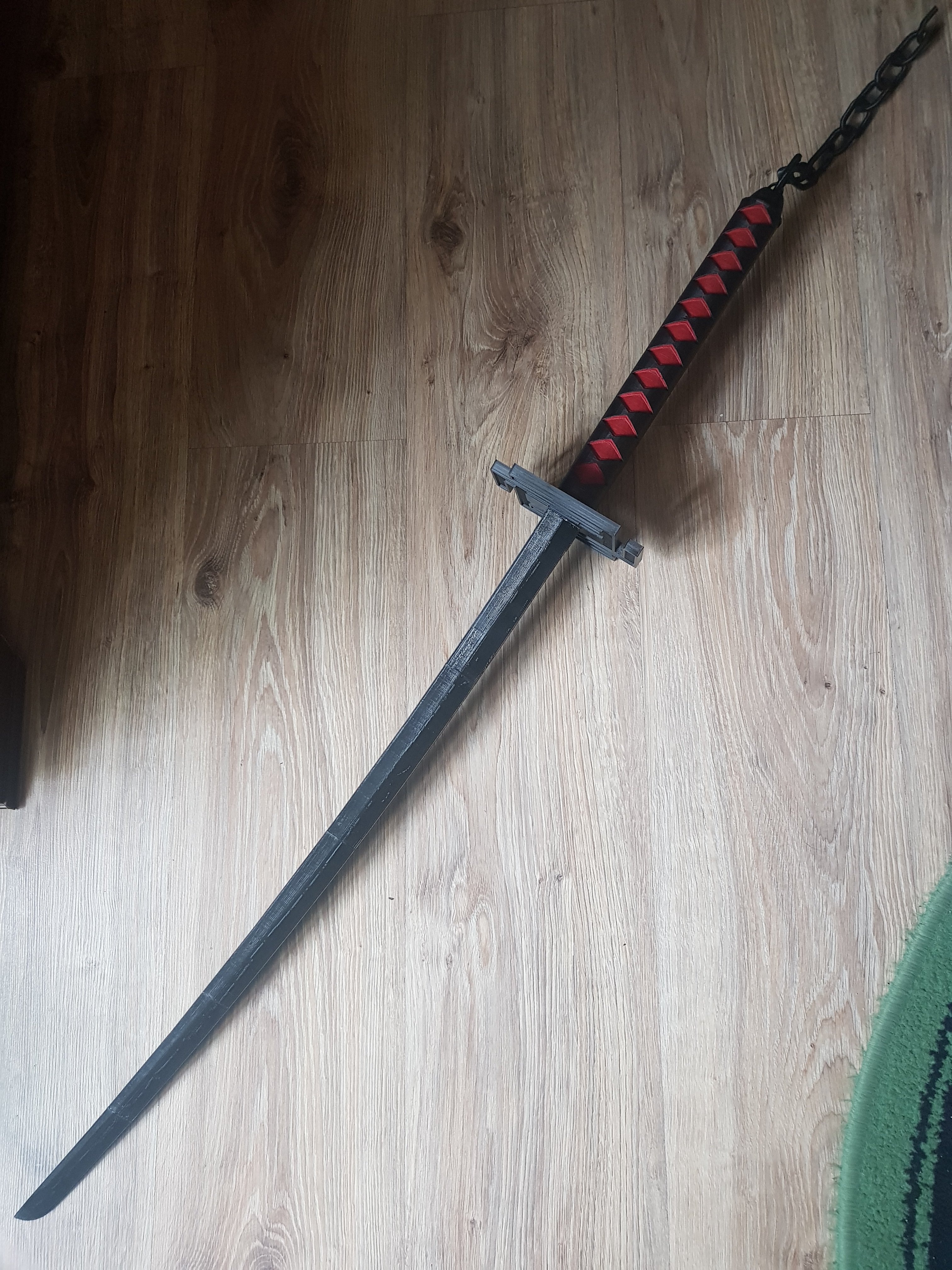 Blicho Ichigo Kurosaki Zangetsu'dan Katana (Plastik Aparattır!!!)