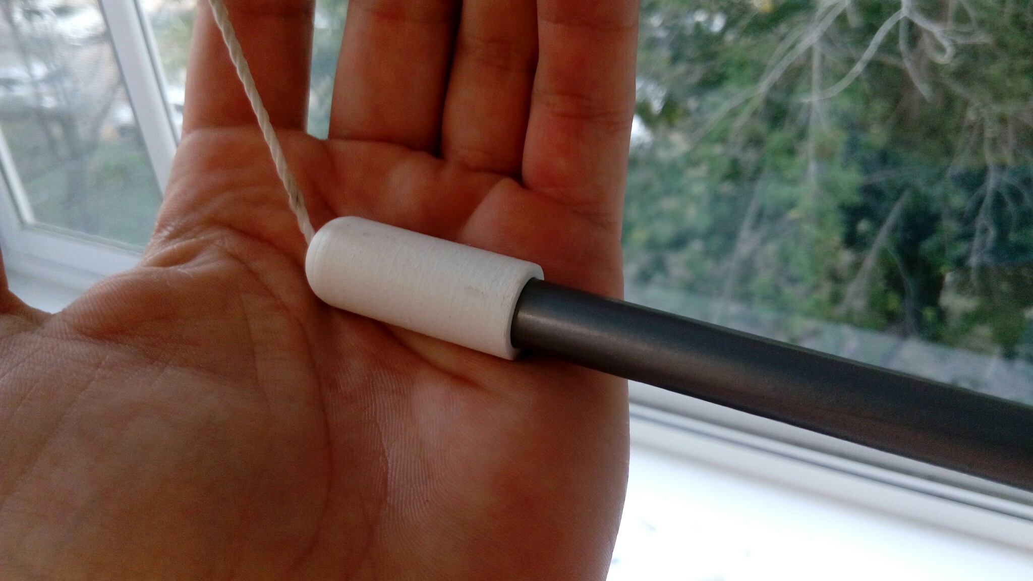 Balkon kurutucusu için kapak, desteksiz basılabilir versiyon. (Plastik Aparattır!!!)