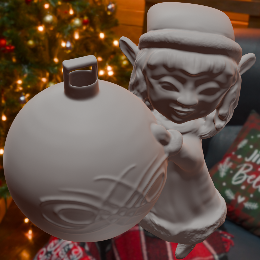 Topun üzerinde kar kızı (Plastik Aparattır!!!)