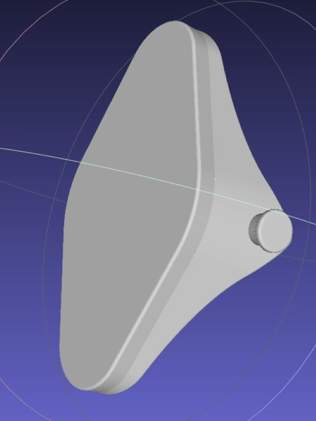 Creality kertenkele 3D tarayıcı lens kapağı (Plastik Aparattır!!!)