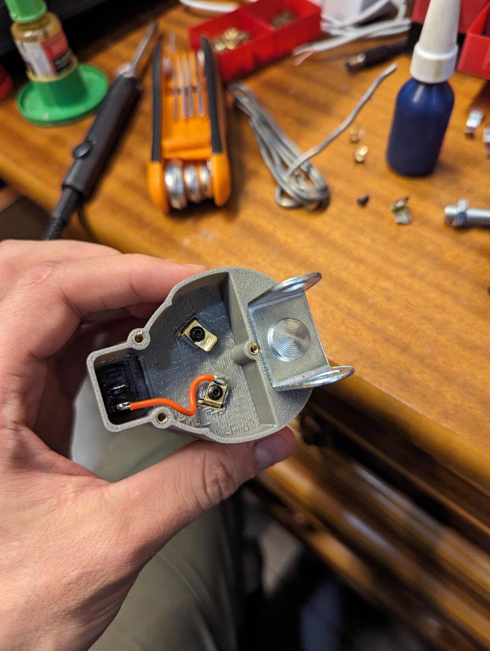 Pil İntercker Minnimax veya Deko GCD12DU3 için fener (Plastik Aparattır!!!)