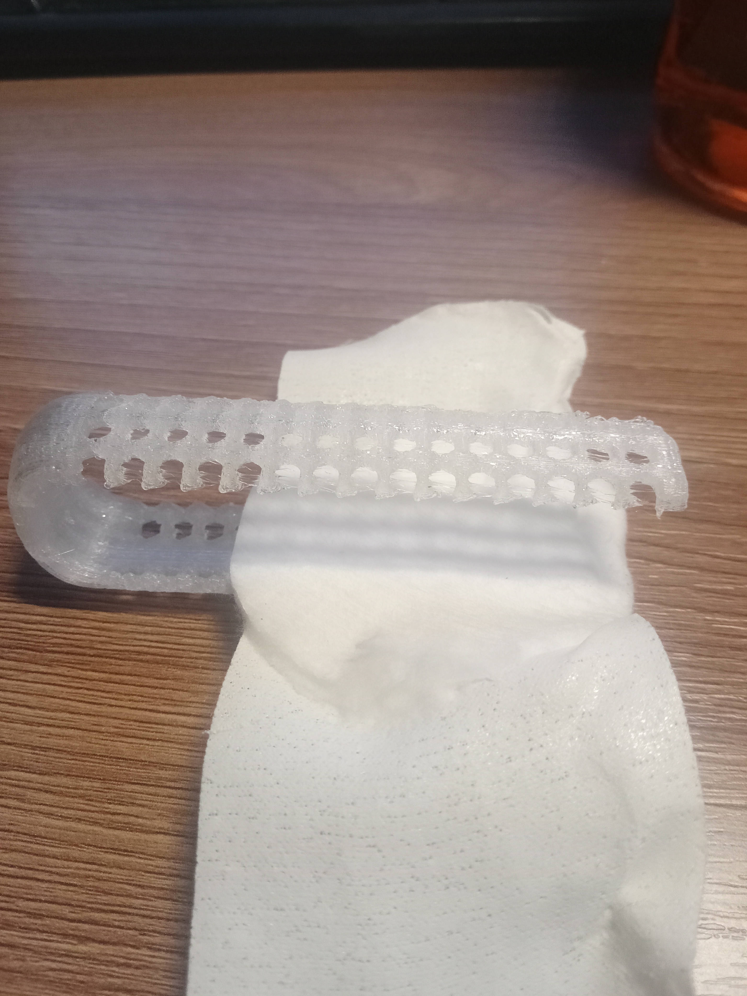 80 mm parmak için ortoz (Plastik Aparattır!!!)