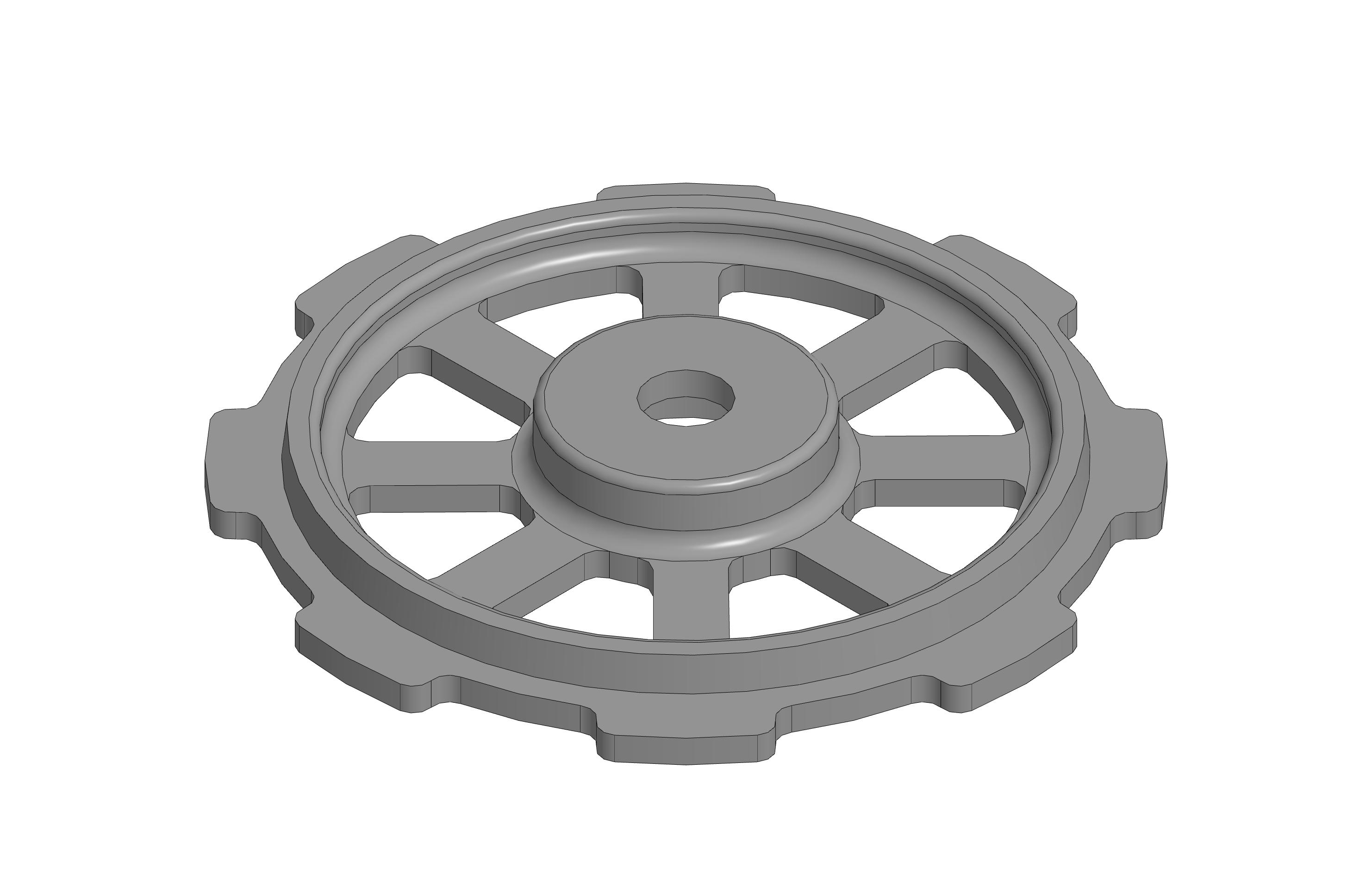 3d модель Проект "Крепление катушки филамента к стене" для 3d принтера ...