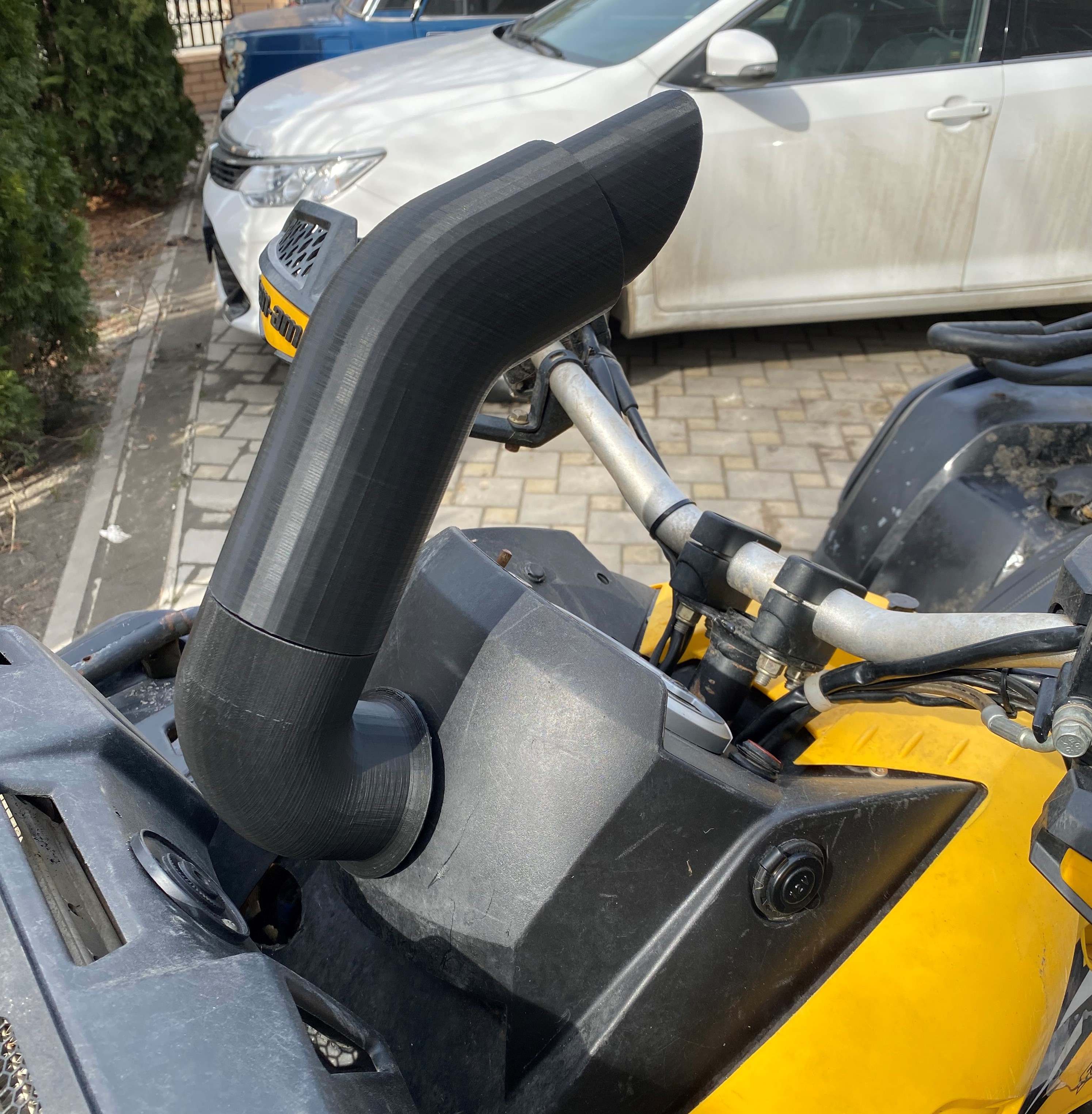 ATV BRP Outlander G1 için şnorkel (Plastik Aparattır!!!)