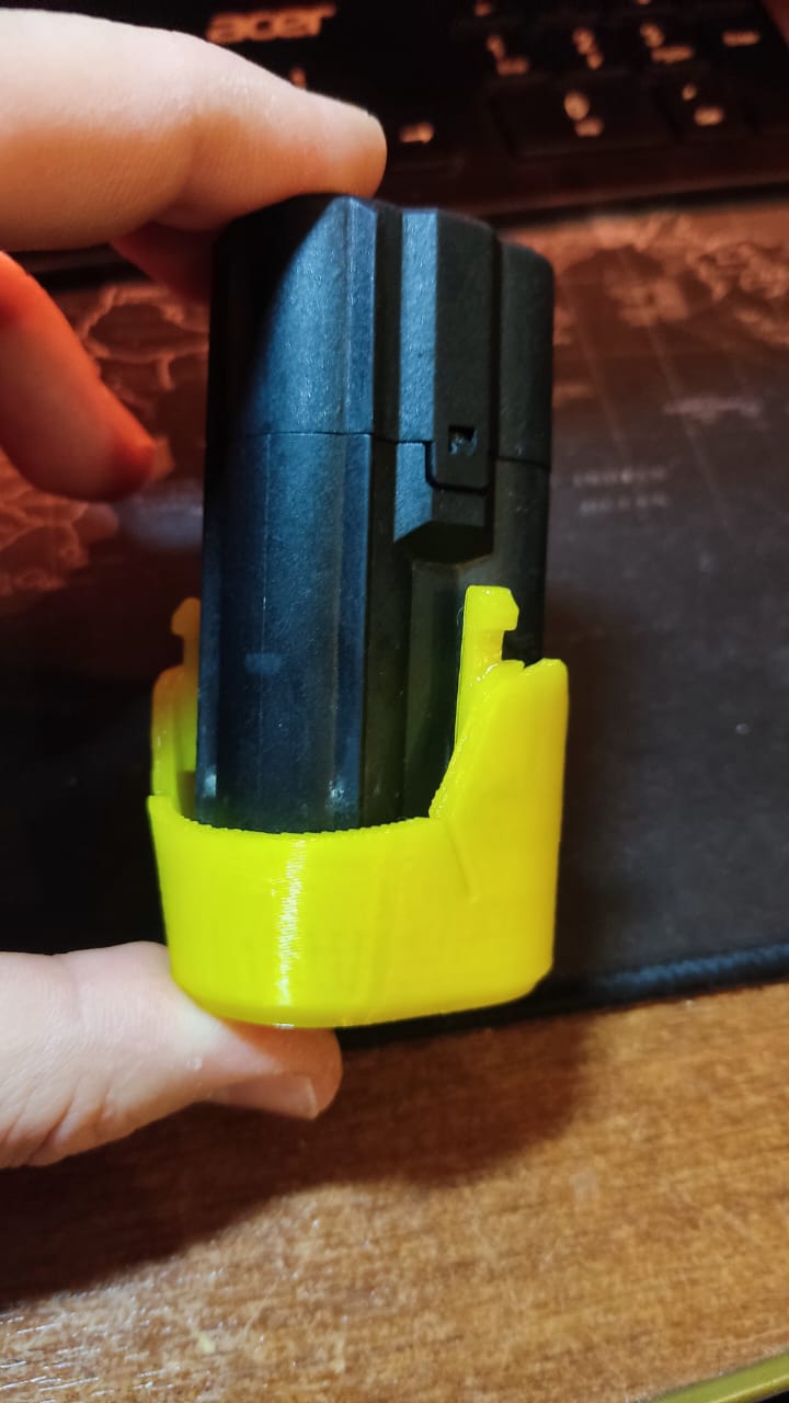 Tornavida intercol DA-10/12V pilinin sabitlenmesi (Plastik Aparattır!!!)