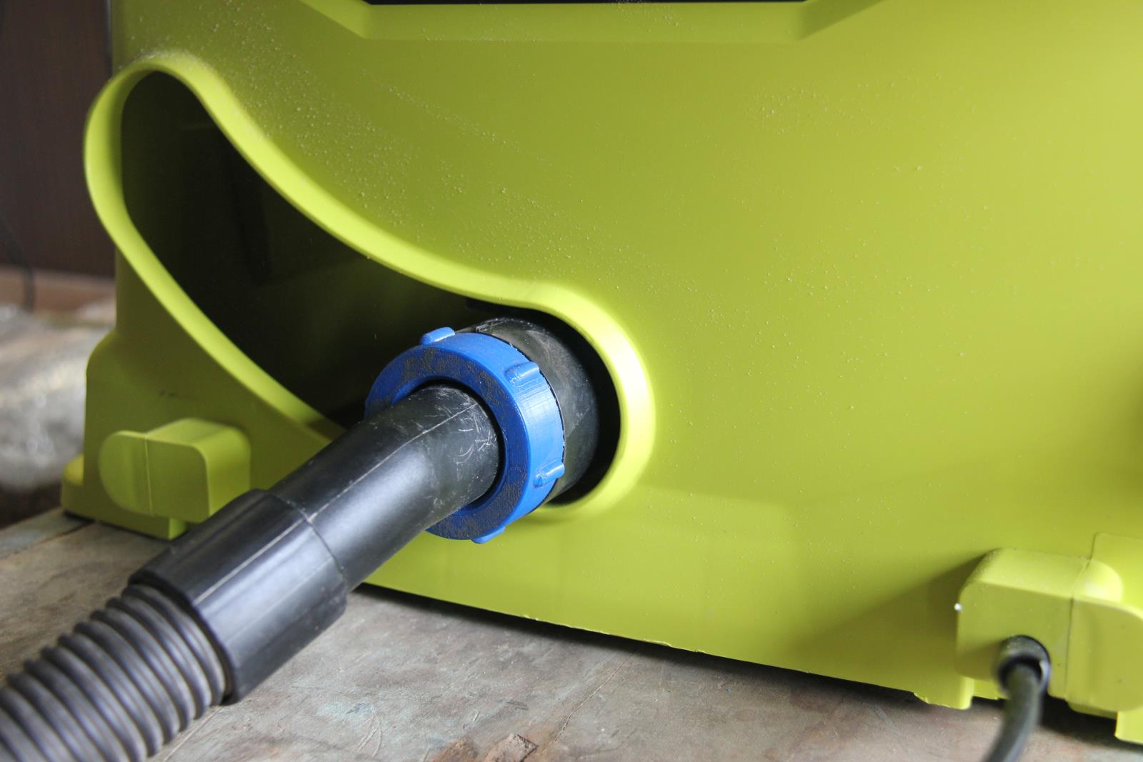 Ryobi RTS1800 talaş çıkarıcı için 40 mm boruya adaptör (Plastik Aparattır!!!)