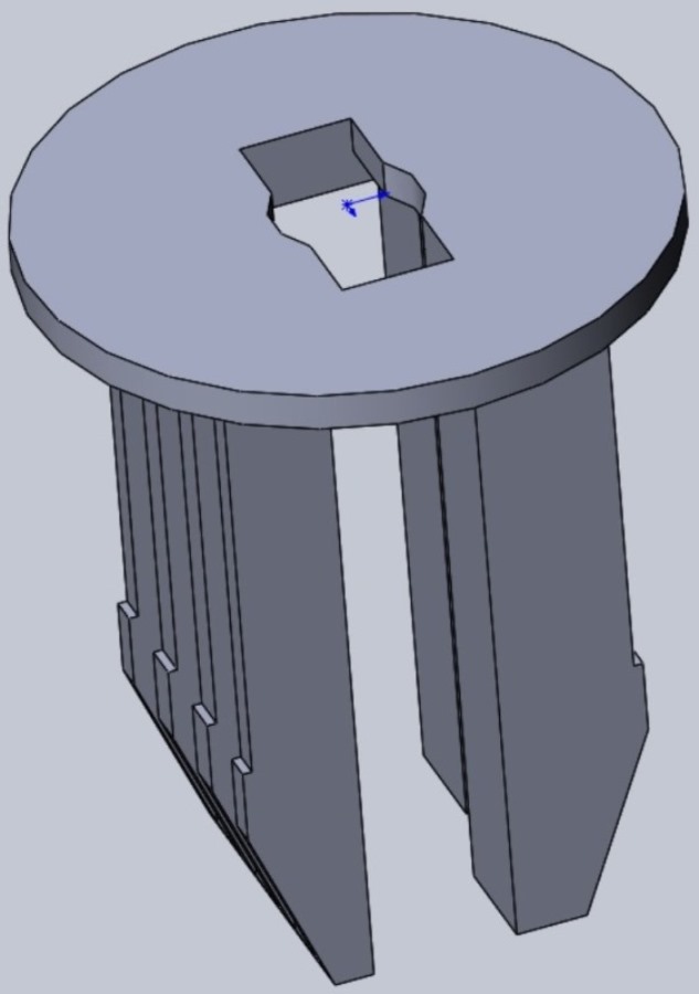 Renault Vel Satis için Klip Tampon Dikdörtgen (Plastik Aparattır!!!) Renault Vel Satis için Klip Tampon Dikdörtgen (Plastik Aparattır!!!)