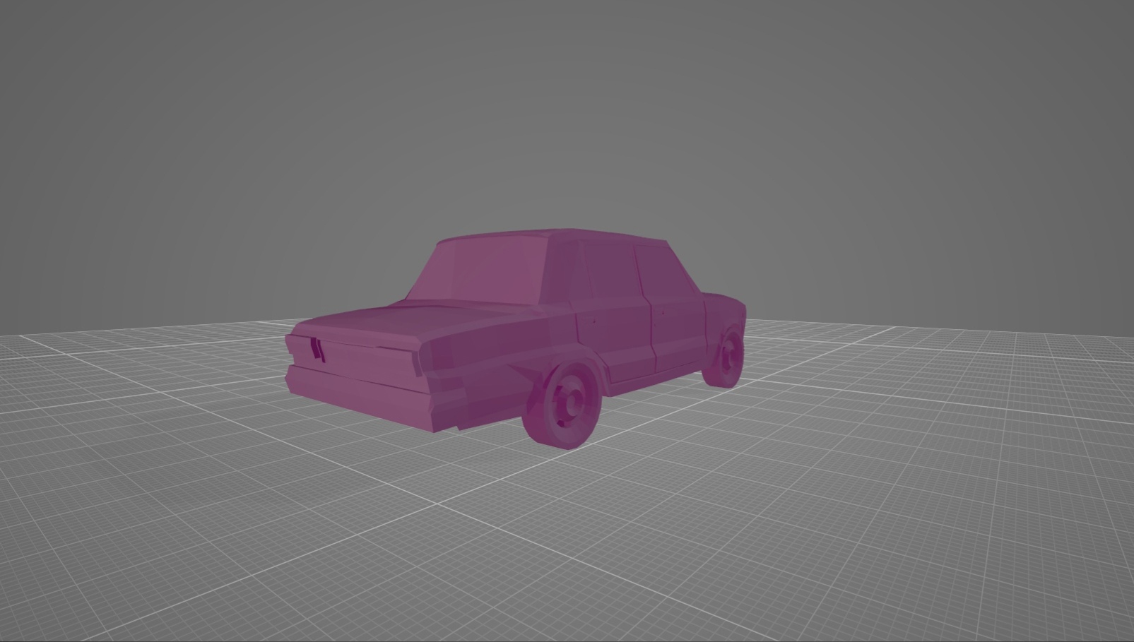 Zhiguli Vaz-2107 Lowpoly (Plastik Aparattır!!!)