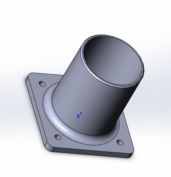 Bir kanalizasyon borusu için flane 50mm (Plastik Aparattır!!!)