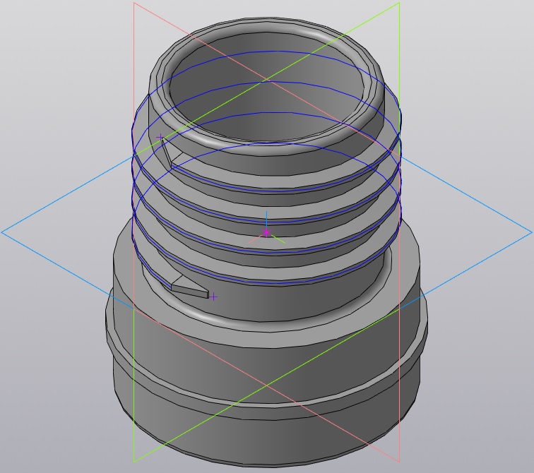 3d модель Фитинг шланга Karcher WD2 для 3d принтера - скачать бесплатно ...