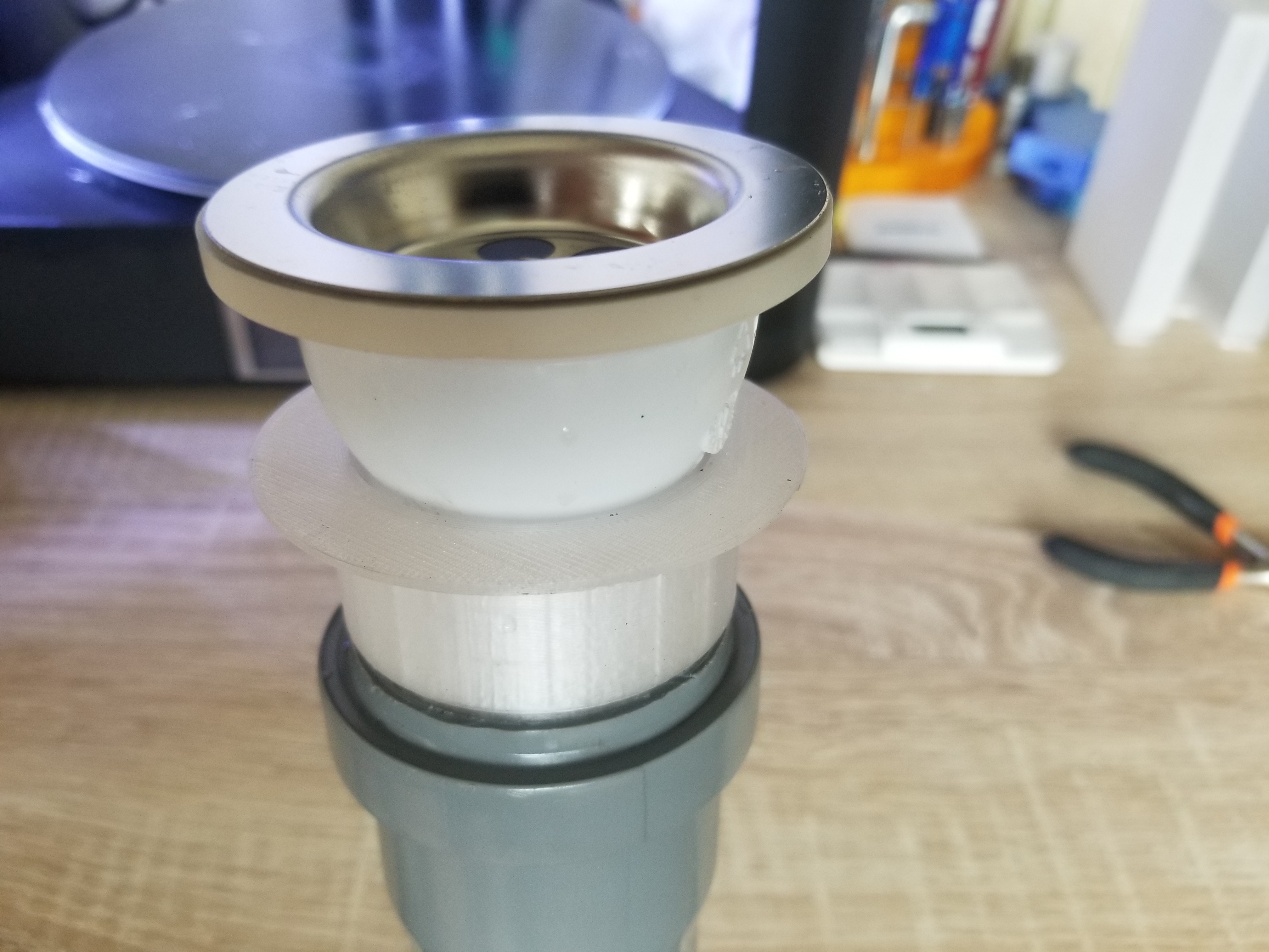 50 mm boruya lavabo çıkışı için adaptör (Plastik Aparattır!!!)