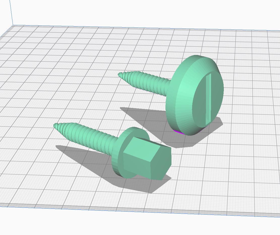 Yaklaşık 8 mm çapında vidalar, 2 tip başlık (Plastik Aparattır!!!) Yaklaşık 8 mm çapında vidalar, 2 tip başlık (Plastik Aparattır!!!)