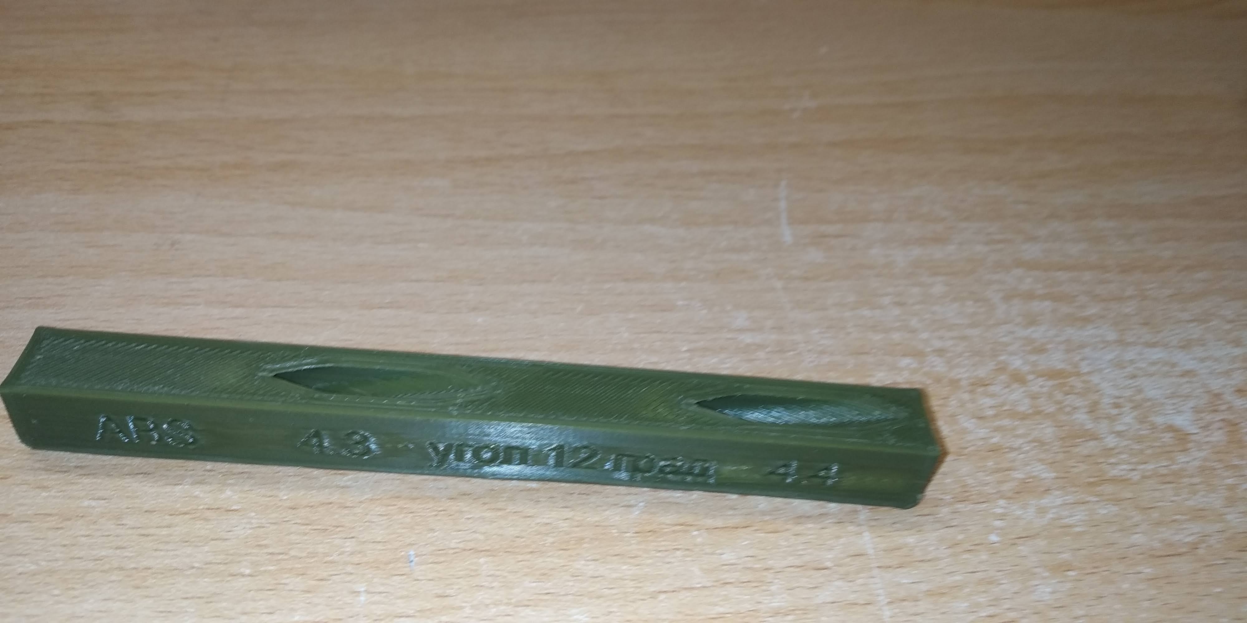 Altıgen açıklık şablonu 4.3 ila 4.4 mm arasında, 12 derecelik bir açıda 0.1 mm'lik bir adımla (Plastik Aparattır!!!) Altıgen açıklık şablonu 4.3 ila 4.4 mm arasında, 12 derecelik bir açıda 0.1 mm'lik bir adımla (Plastik Aparattır!!!)