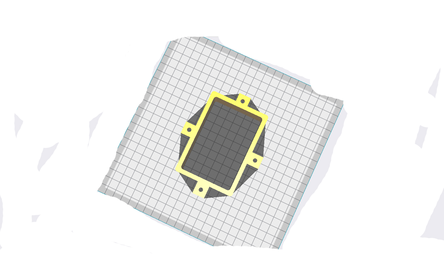 Silikon ile doldurmak için kalıp (Plastik Aparattır!!!)